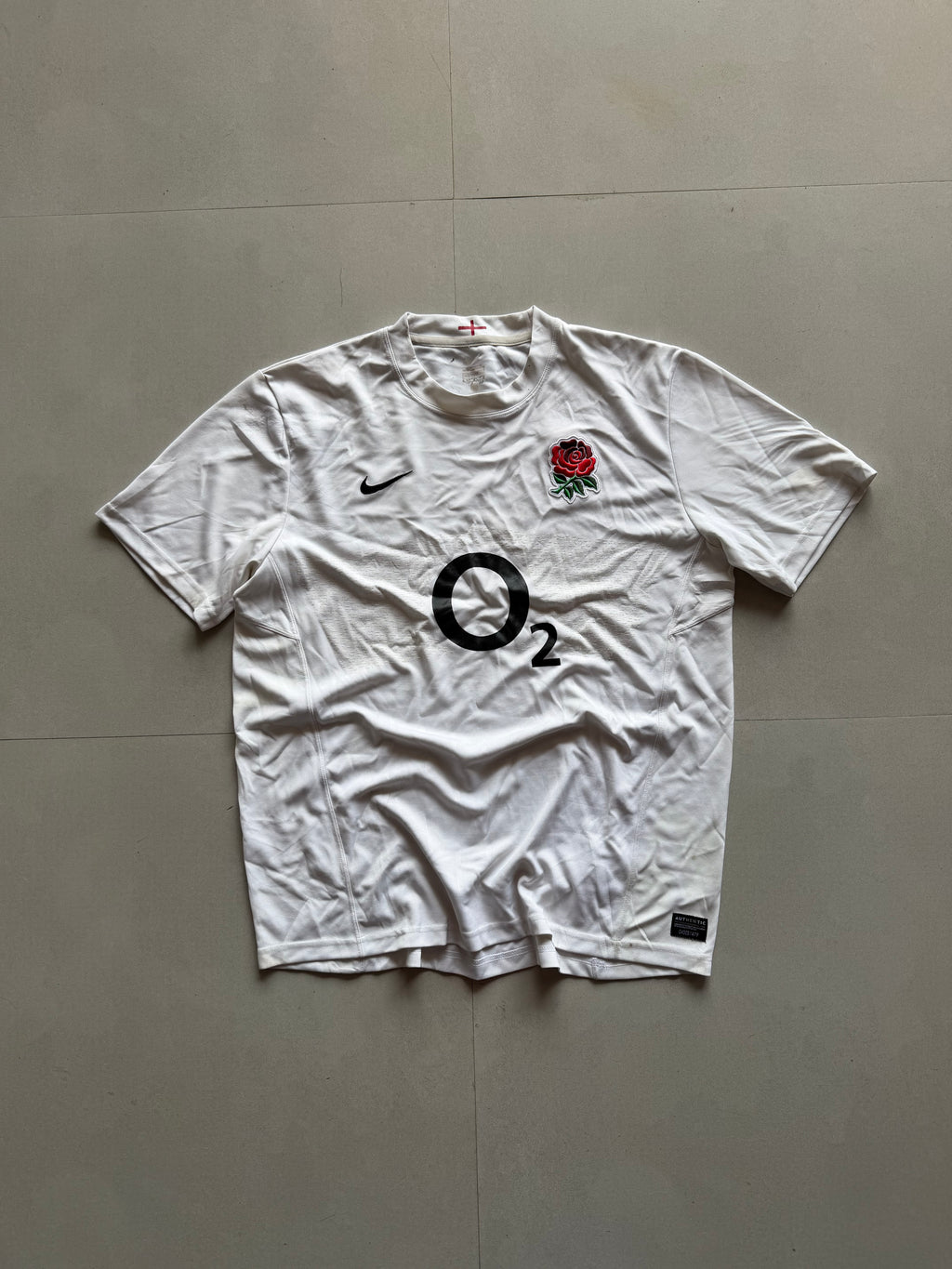2002 NIKE ENGLAND RUGBY JERSEY - L