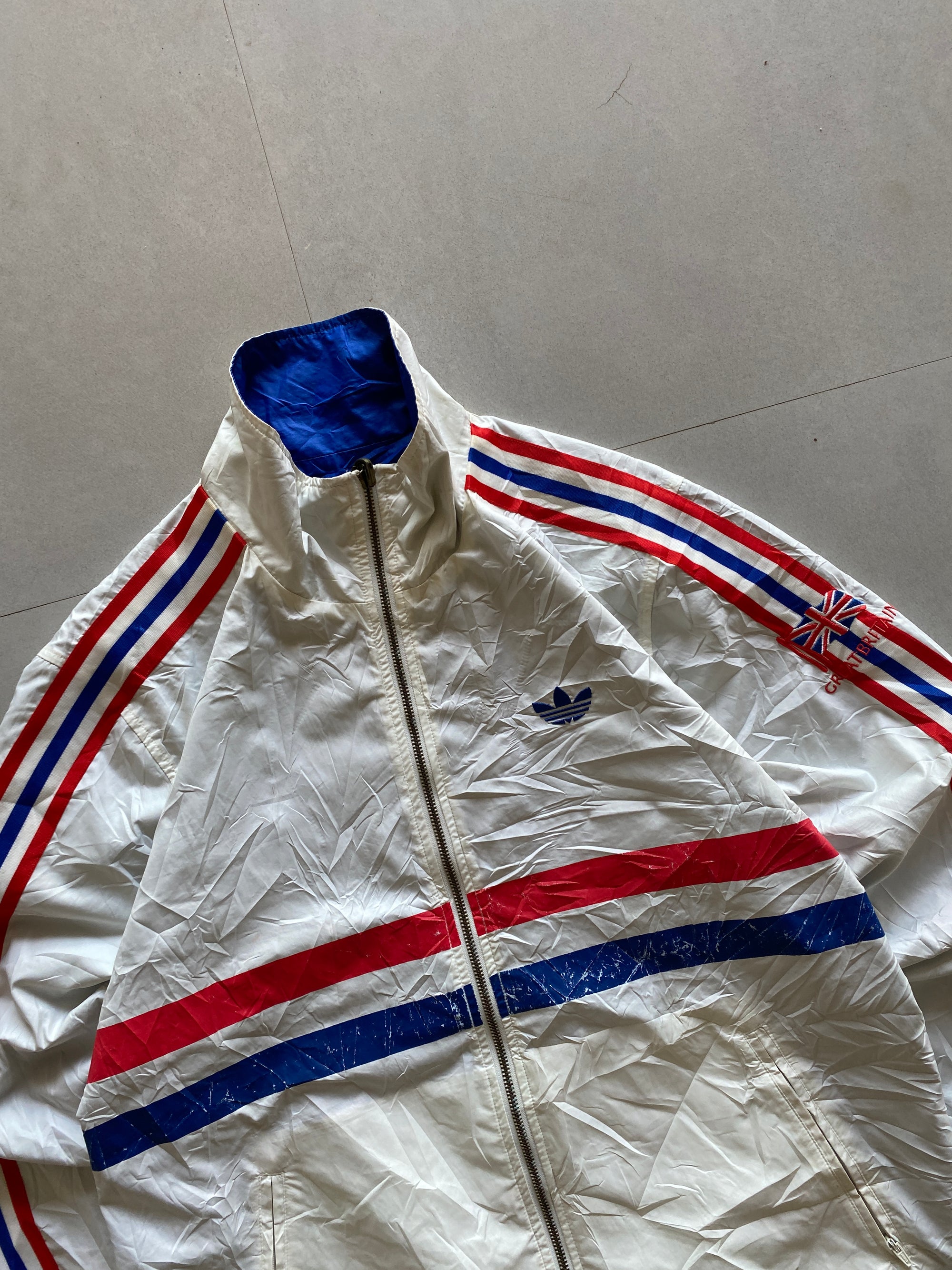 ADIDAS ORGINALS LONDON TEAM REVERSIBLE JACKET - M
