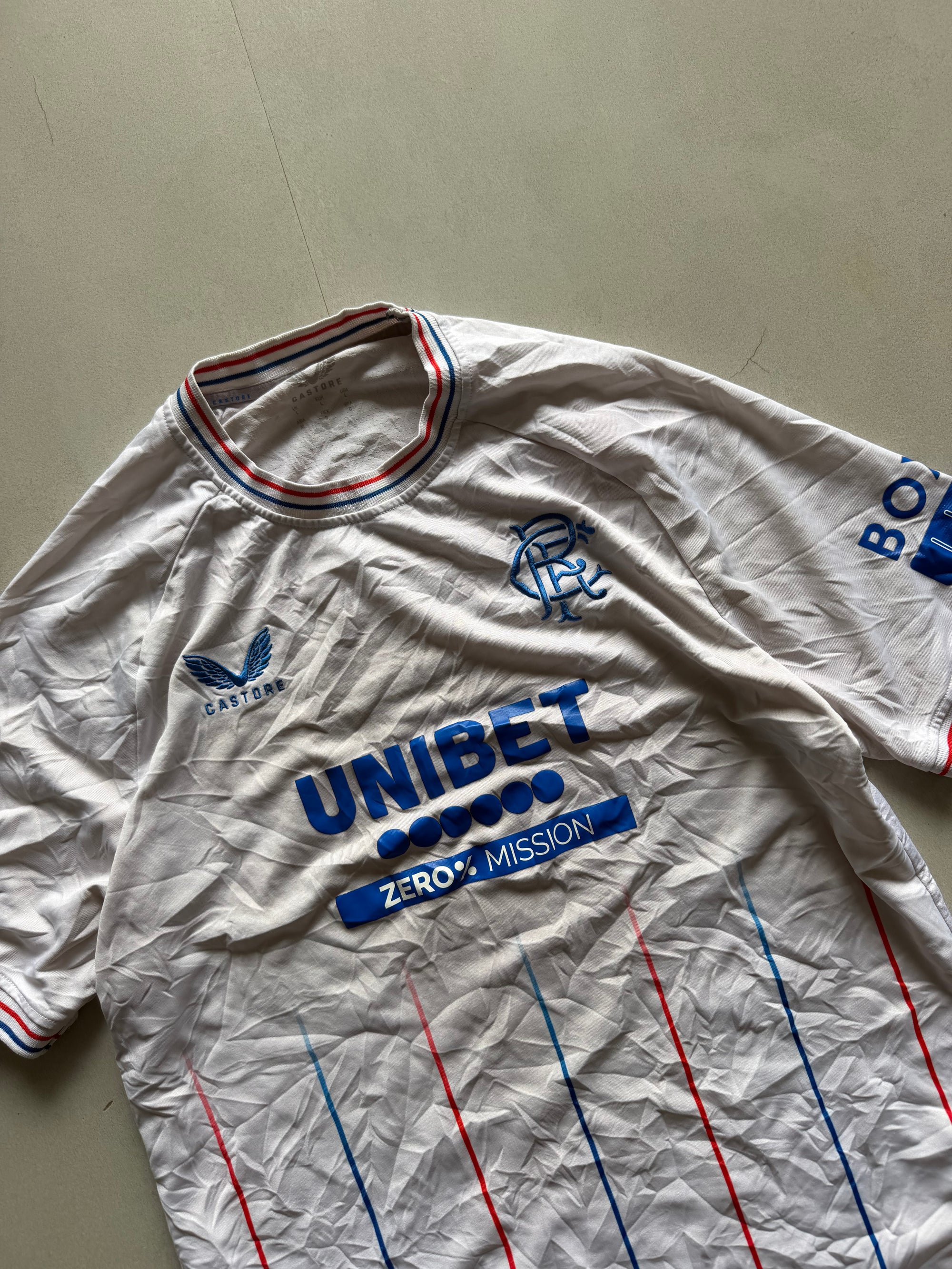 2023 CASTORE RANGERS FC JERSEY - M
