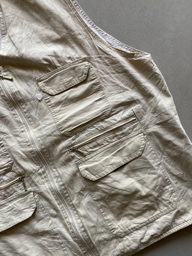 UTILITY VEST JACKET - L