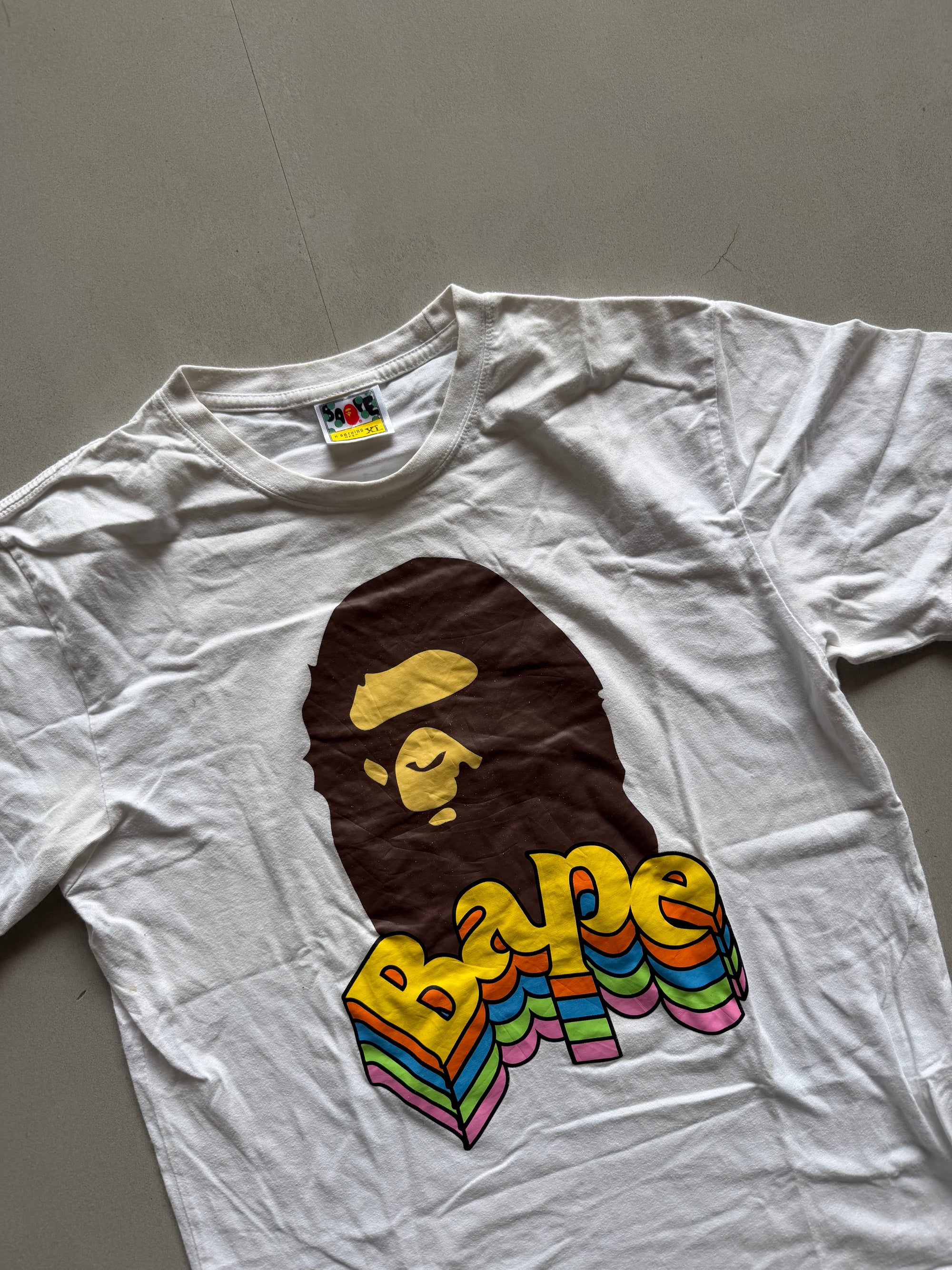 BAPE LOGO TEE - M