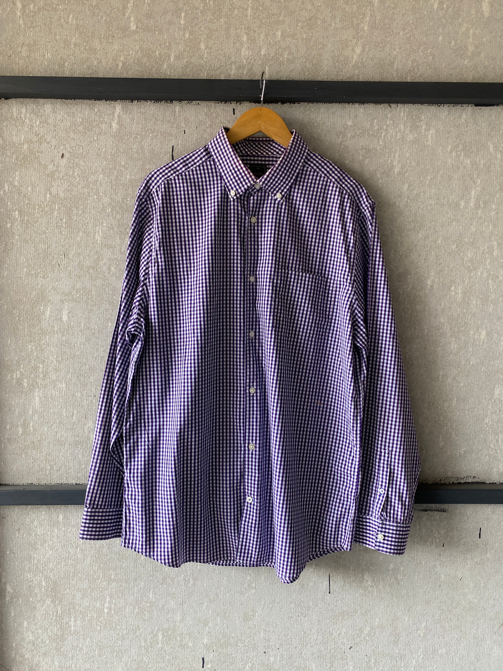 CHECKERD SHIRT - XL