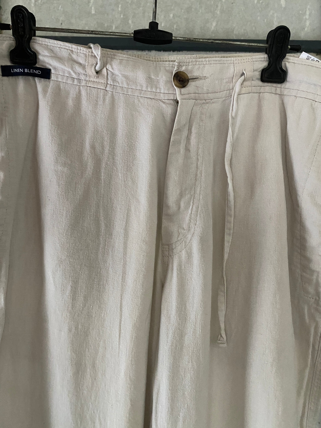 BLUE HARBOUR LINEN PANT - M