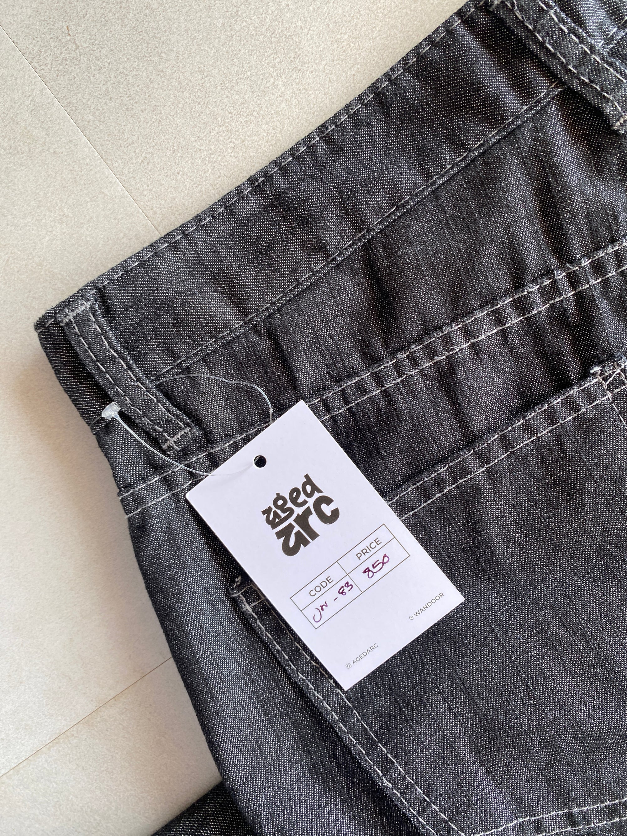 BAGGY DENIM - S