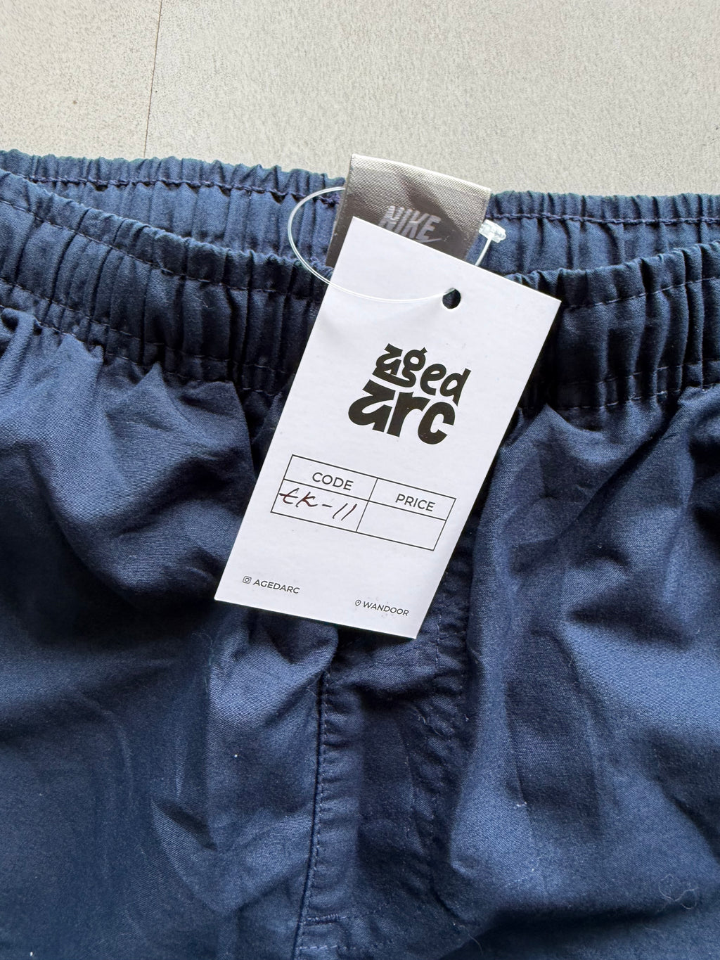 NIKE BAGGY TRACK PANT11 - XS
