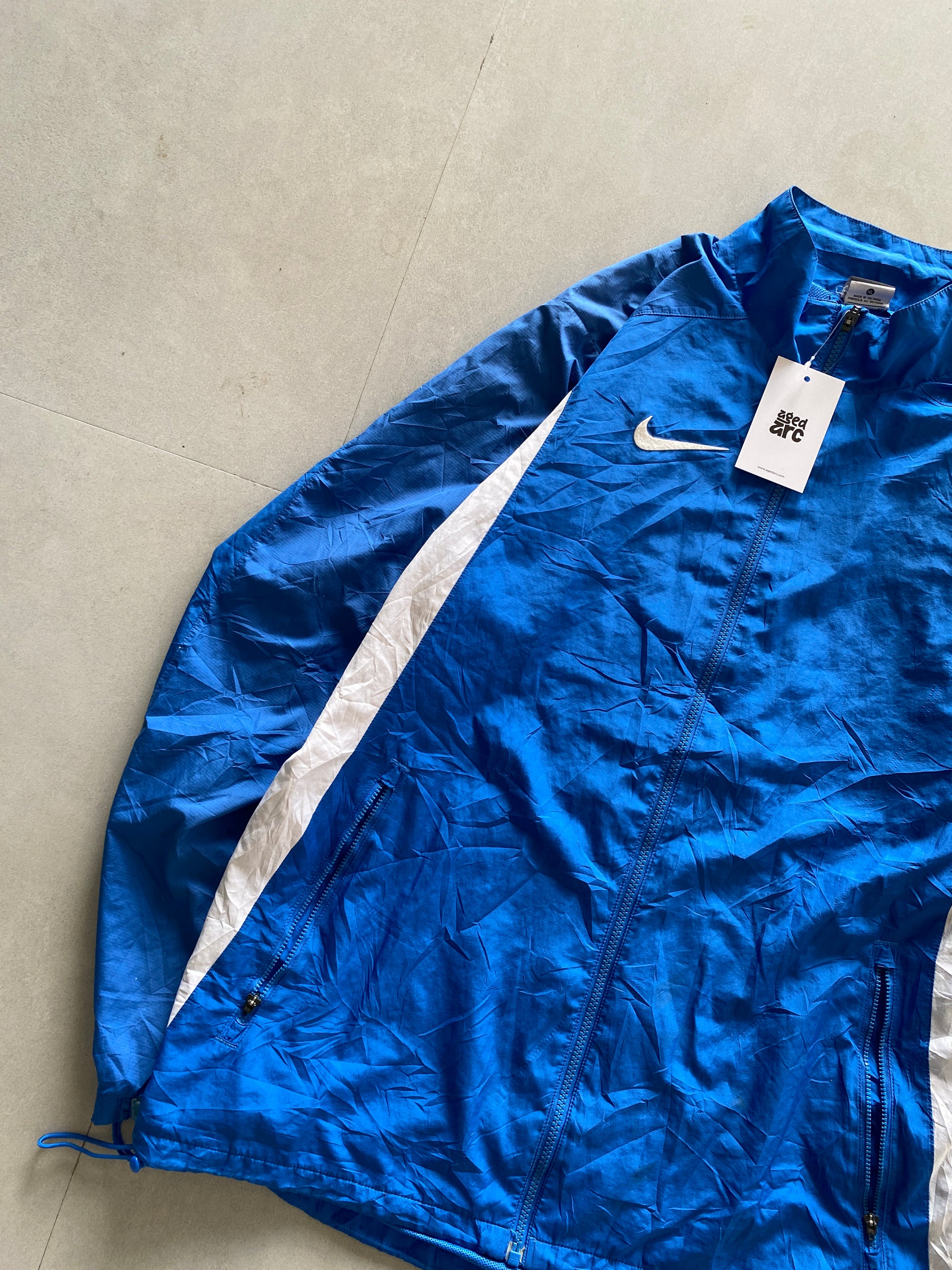 VINTAGE NIKE BLUE JACKET - L