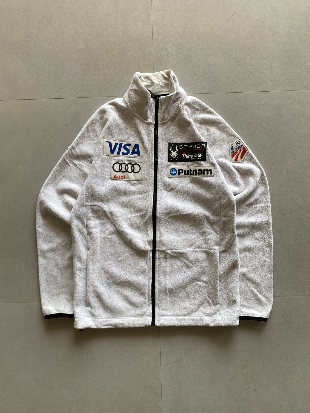 SPYDER USA TEAM SKI FLEECE JACKET - S