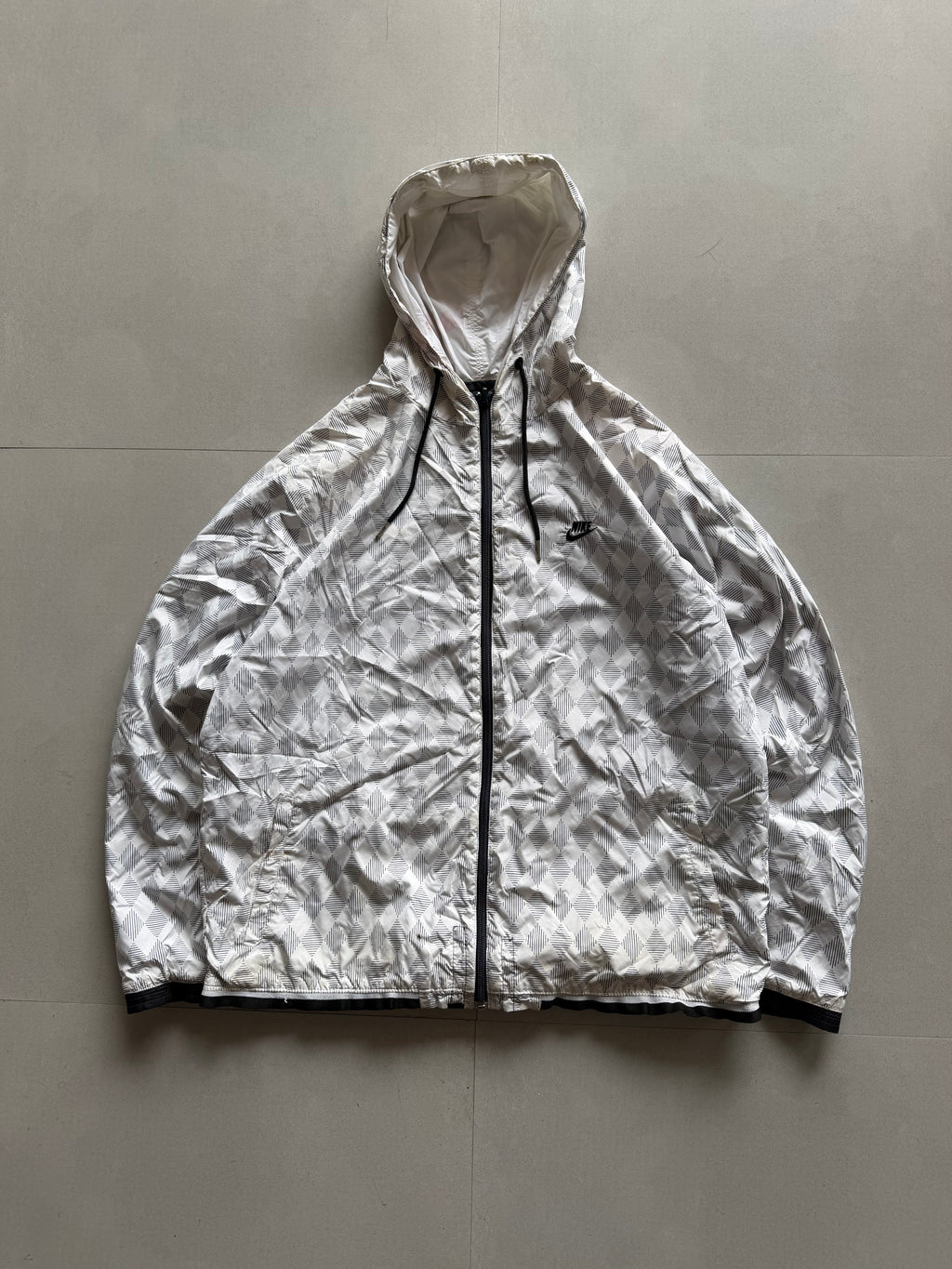 VINTAGE NIKE HOODED JACKET - XL