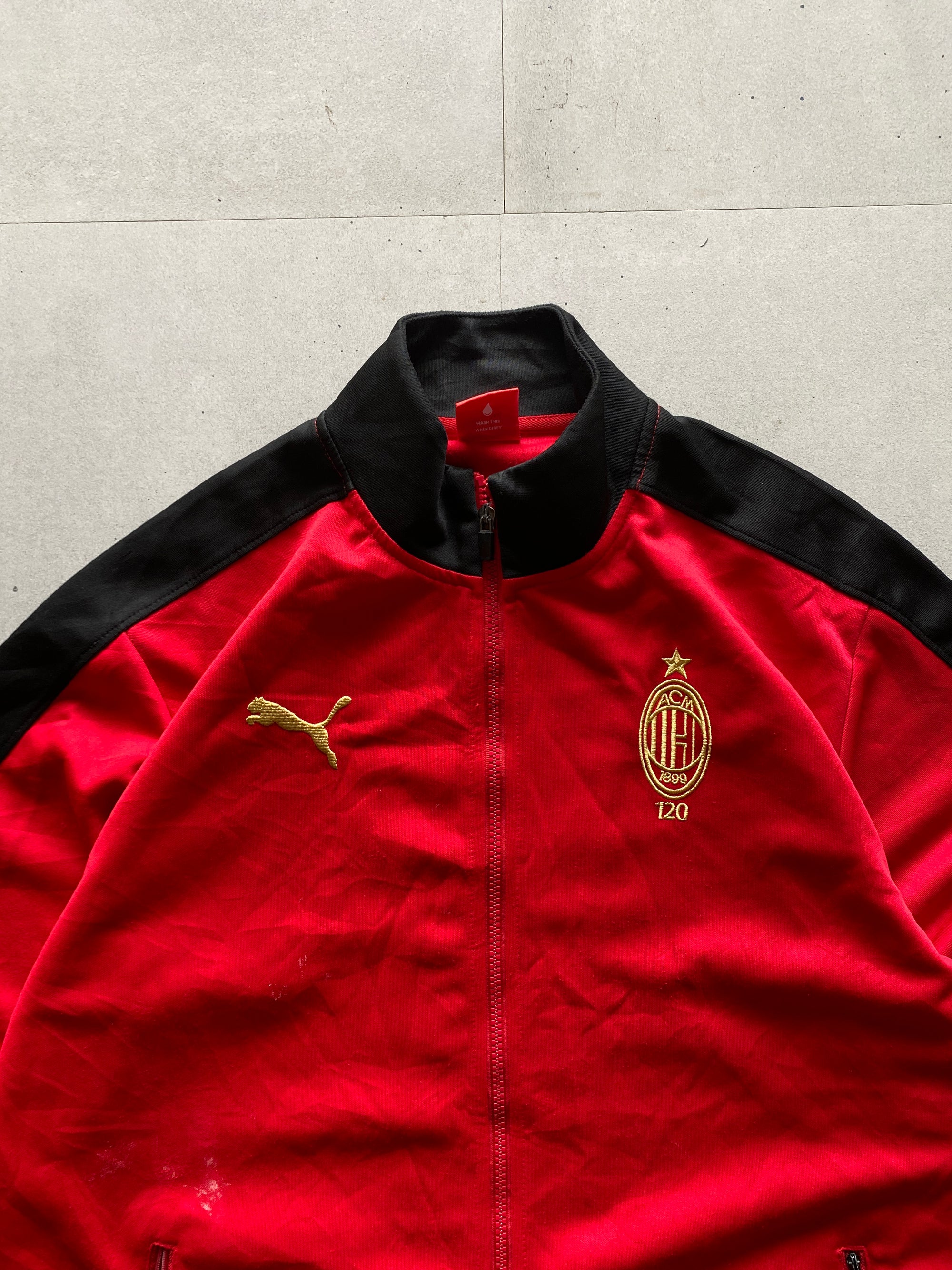 VINTAGE PUMA AC MILAN JACKET - M