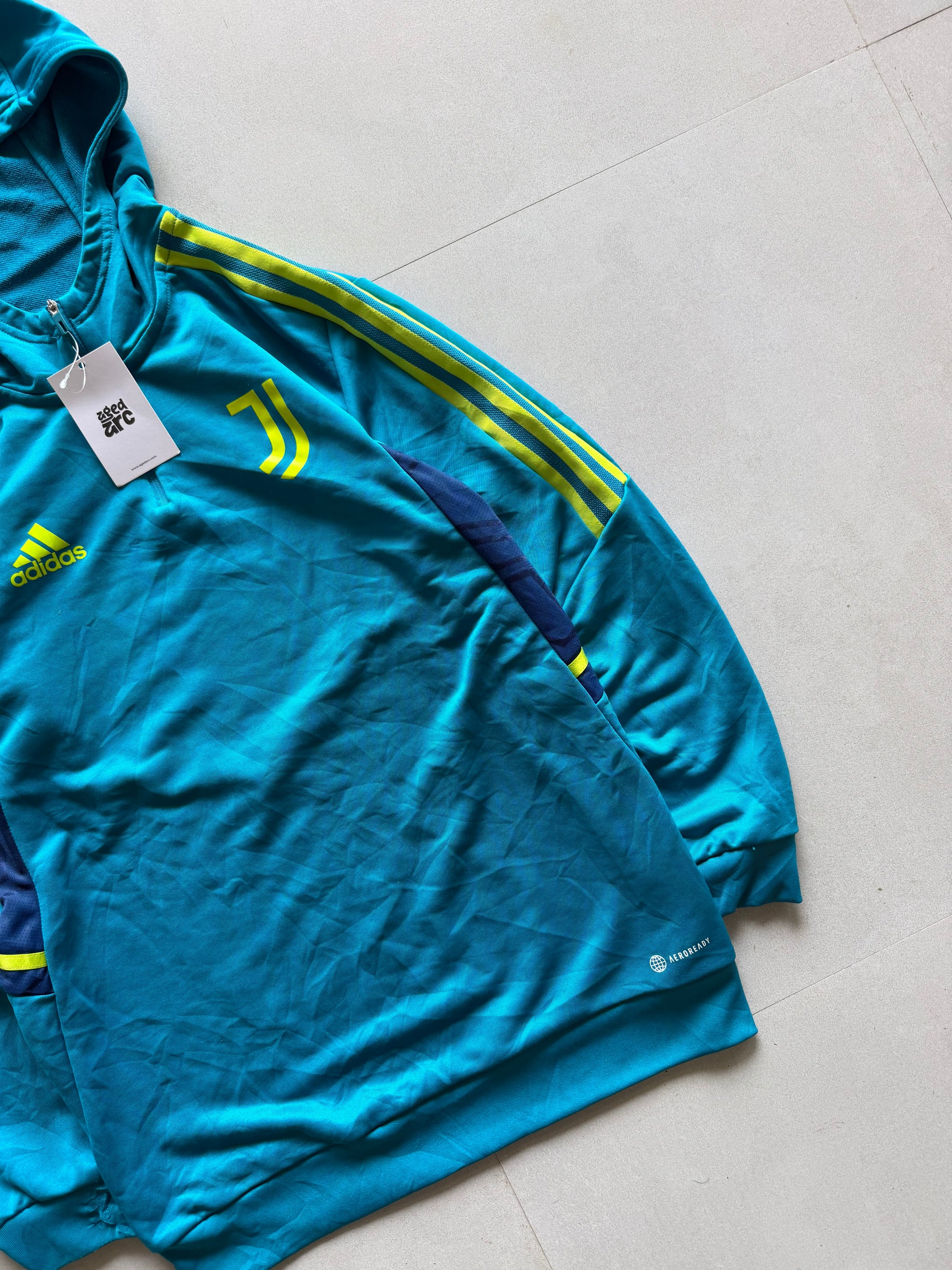 ADIDAS JUVENTUS HOODED JACKET -