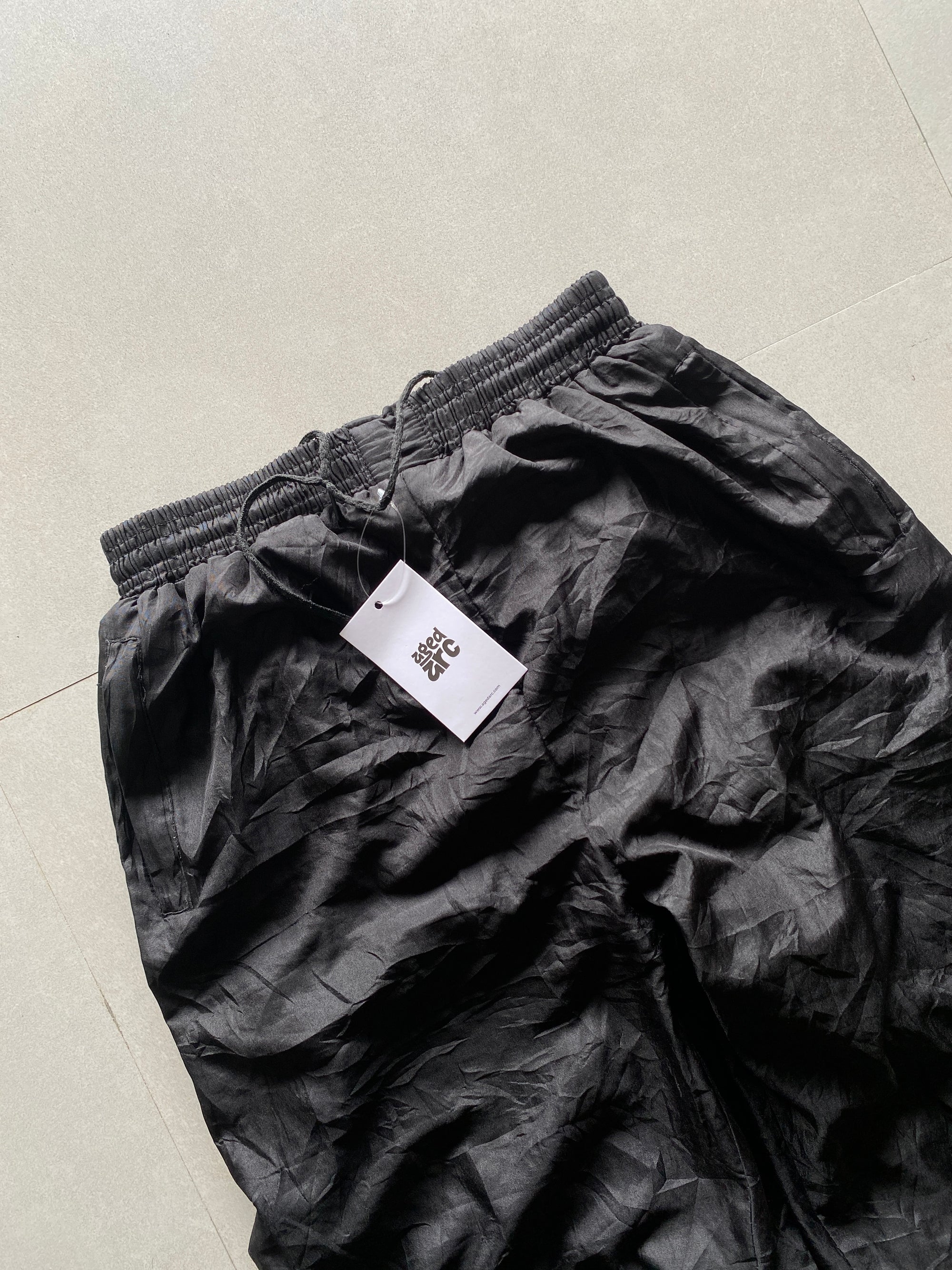 VINTAGE BAGGY TRACK PANT - XS