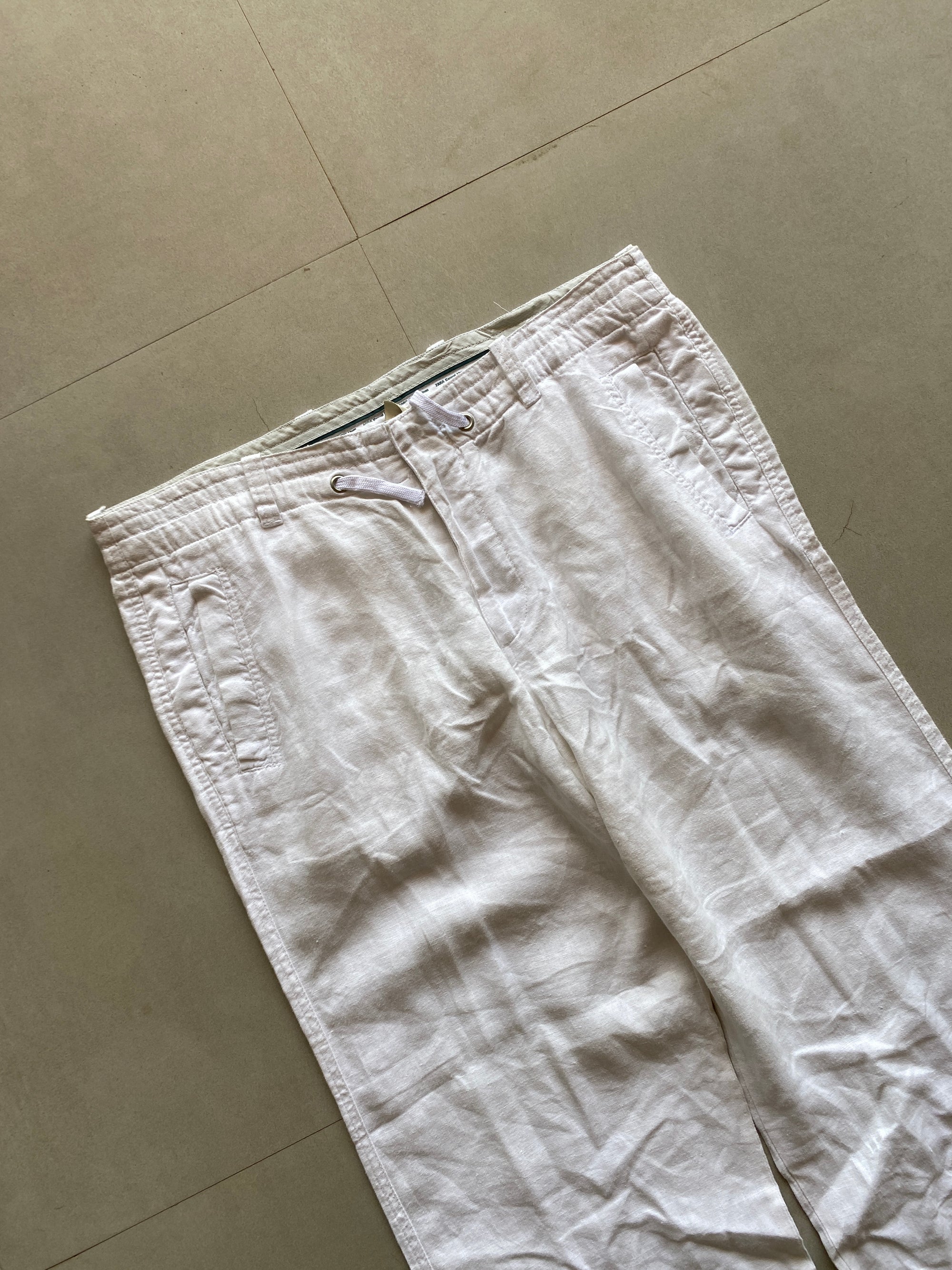 BAGGY LINEN PANT - XL