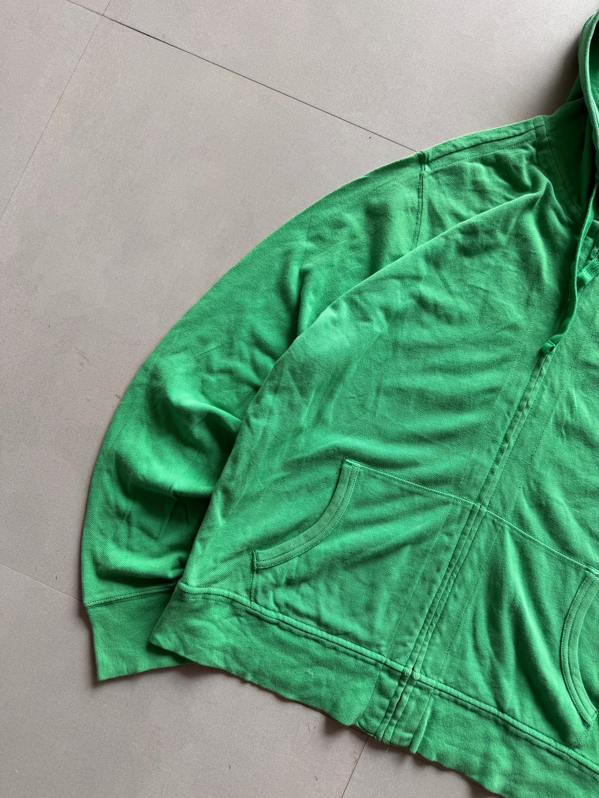 RALPH LAUREN BIG PONY ZIPPER HOODIE - L
