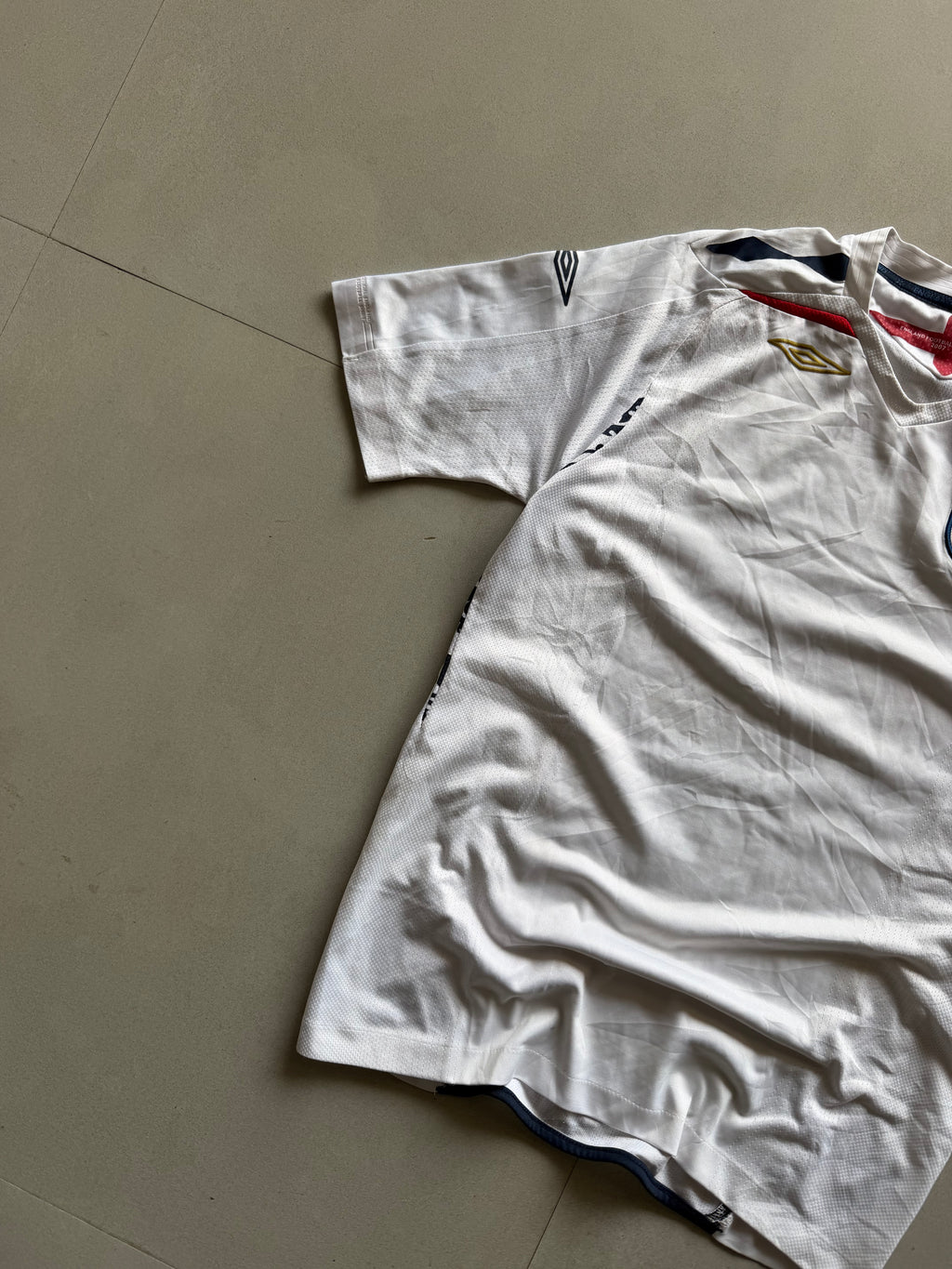 2007 UMBRO ENGLAND JERSEY - M