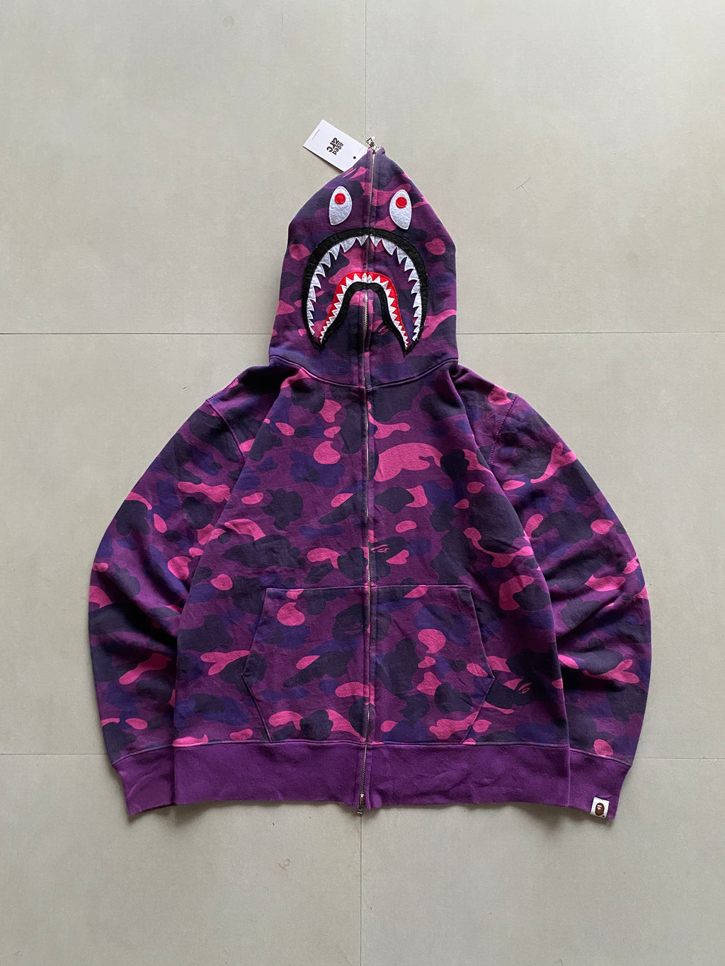 BAPE SHARK HOODIE - M