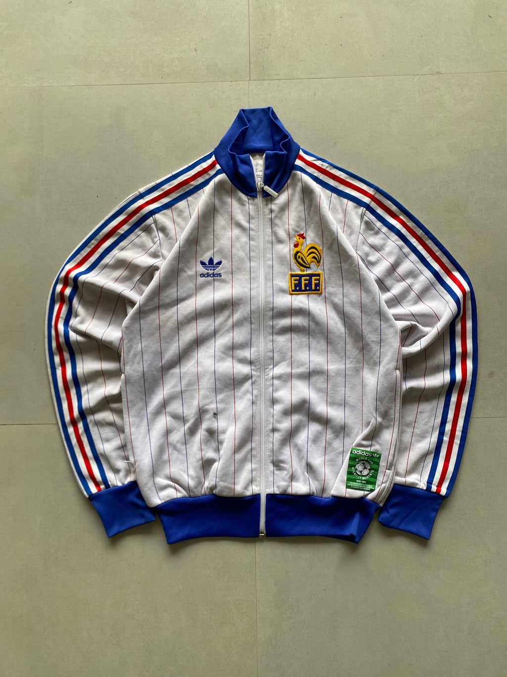 VINTAGE ADIDAS FRANCE JACKET - XS