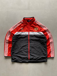 JVINTAGE ADIDAS MANCHESTER UNITED STRIPED JACKET - XL