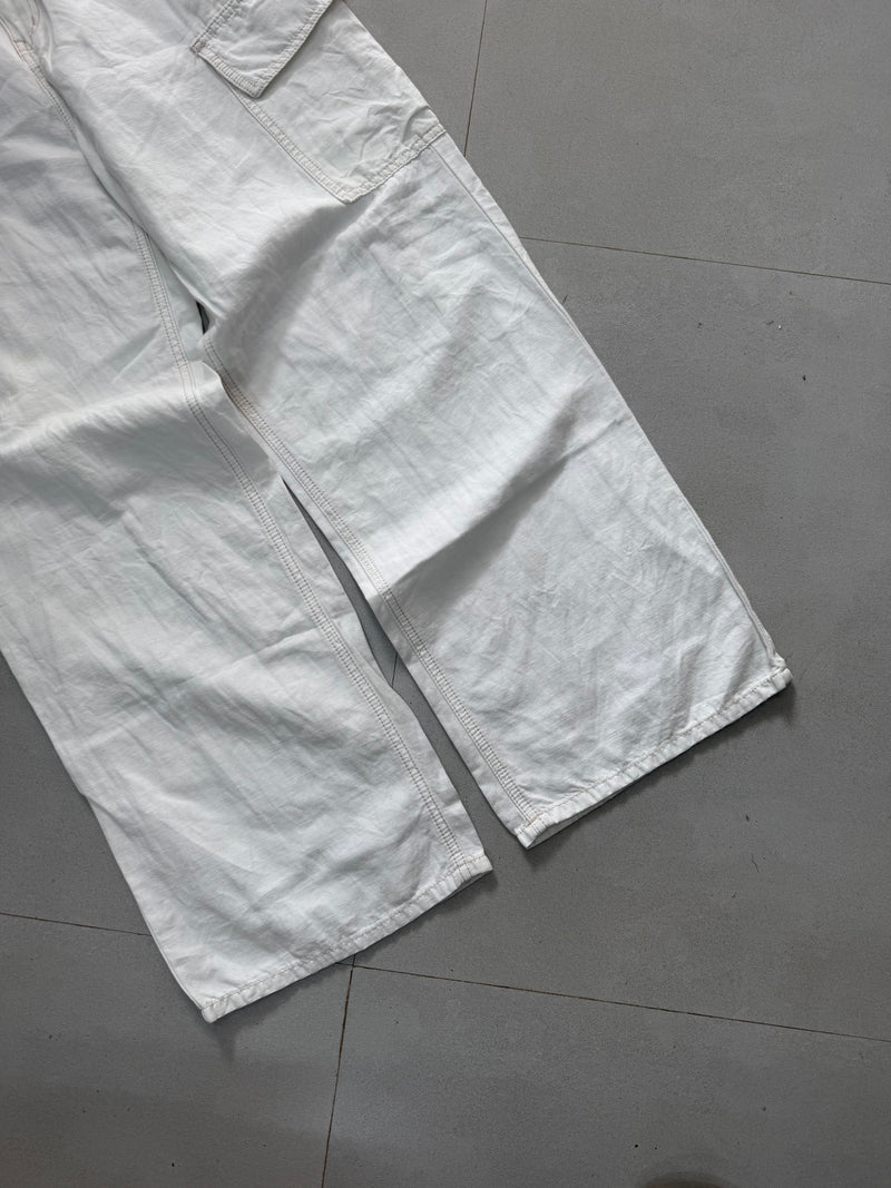 WIDE LEG LINEN PANT LNP41 - S
