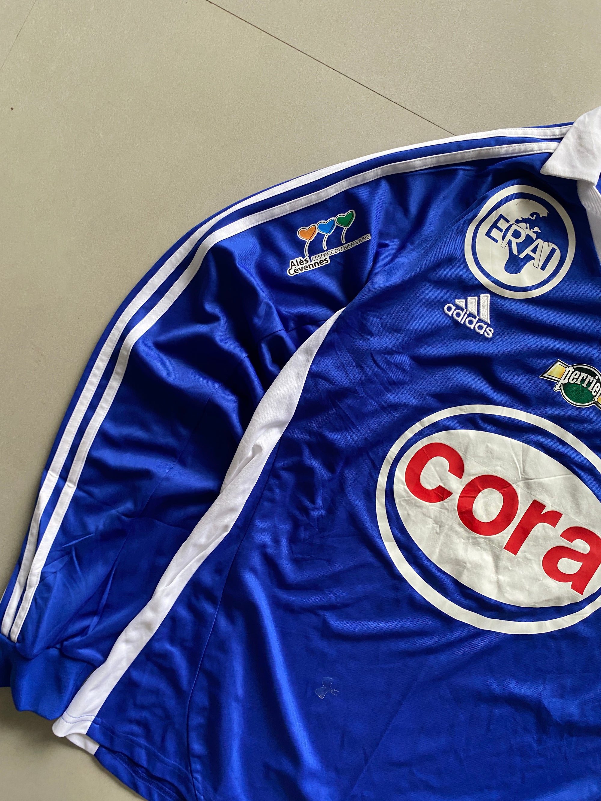 VINTAGE ADIDAS FULL SLEEVE JERSEY - XL