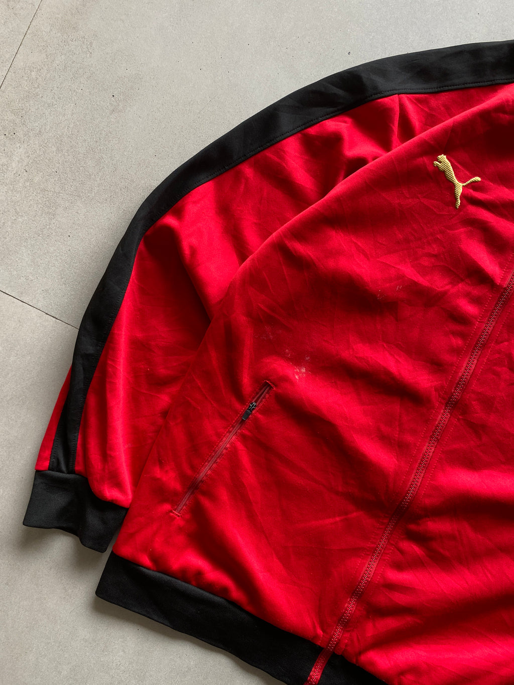 VINTAGE PUMA AC MILAN JACKET - M