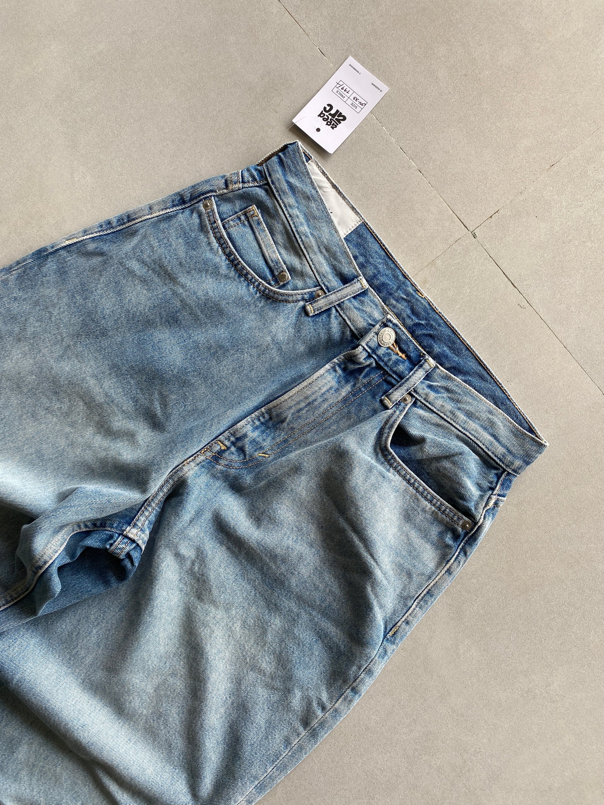 BAGGY DENIM - S