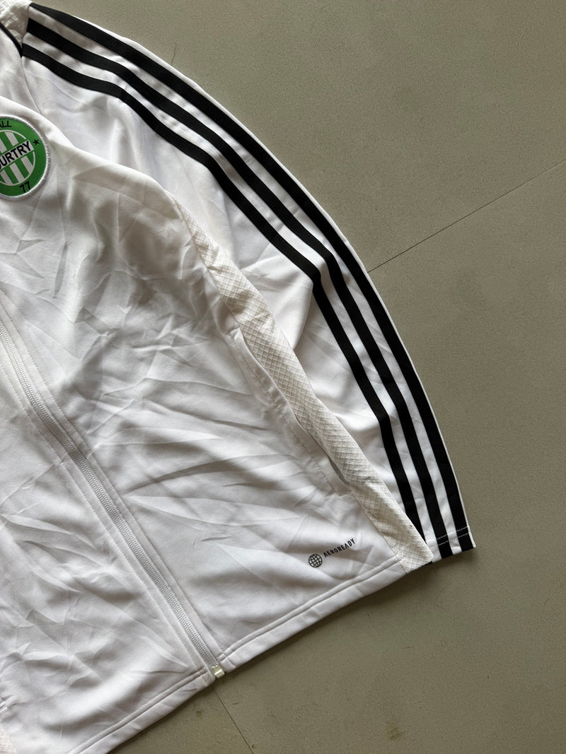 ADIDAS STRIPED COURTRY JACKET - YOUTH S