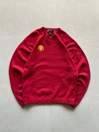 VINTAGE NIKE MANCHESTER UNITED KNIT SWEATER - L