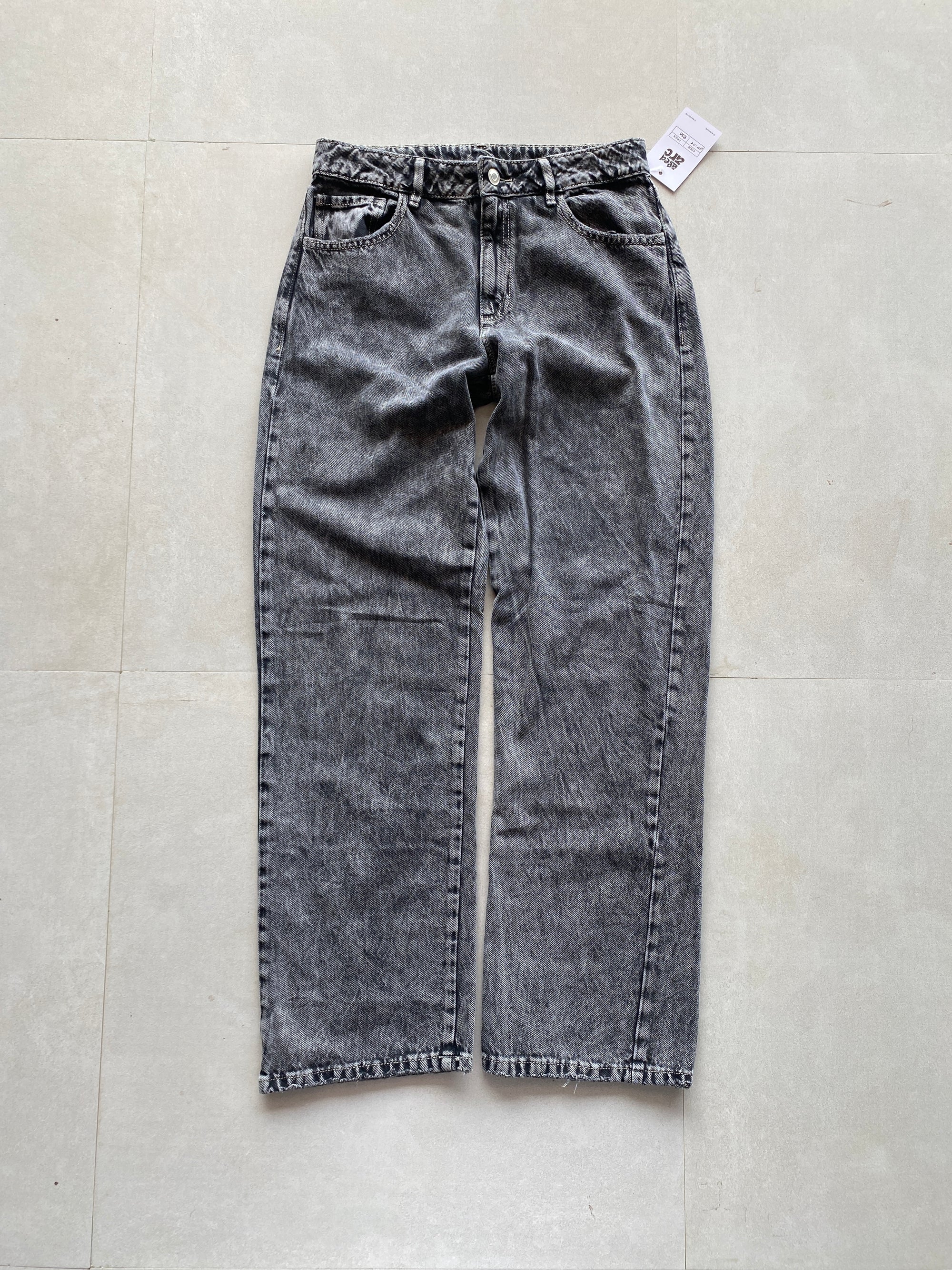 STRIGHT FIT DENIM - S