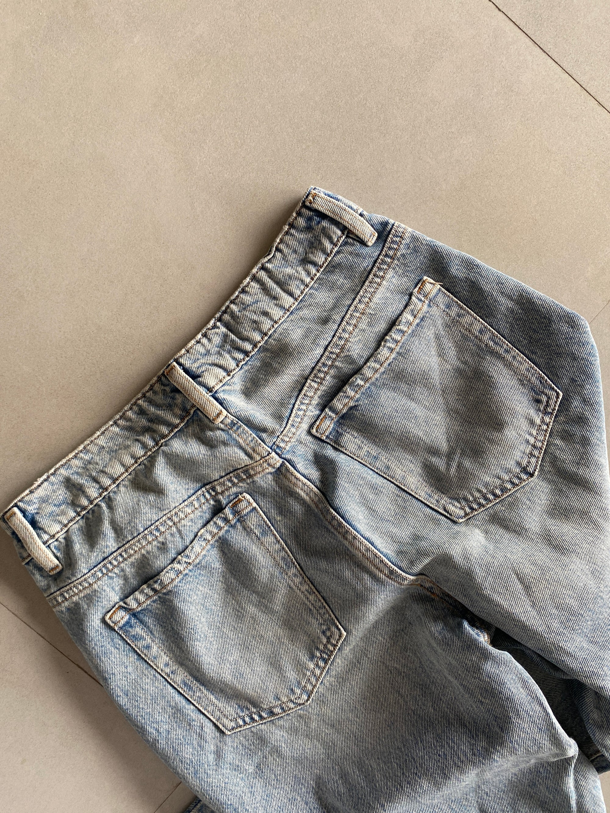 BAGGY DENIM - S