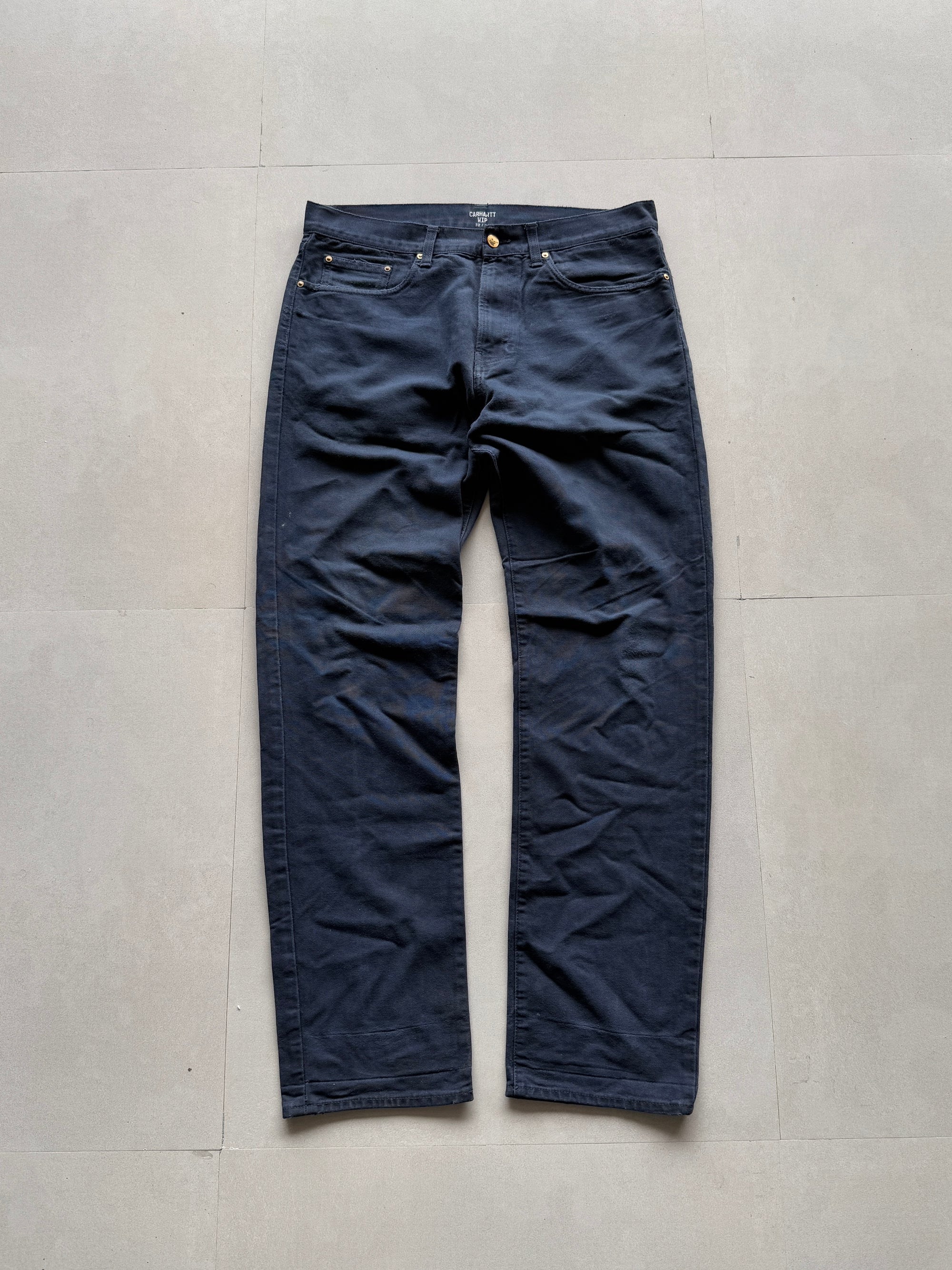 CARHARTT DARK BLUE DENIM