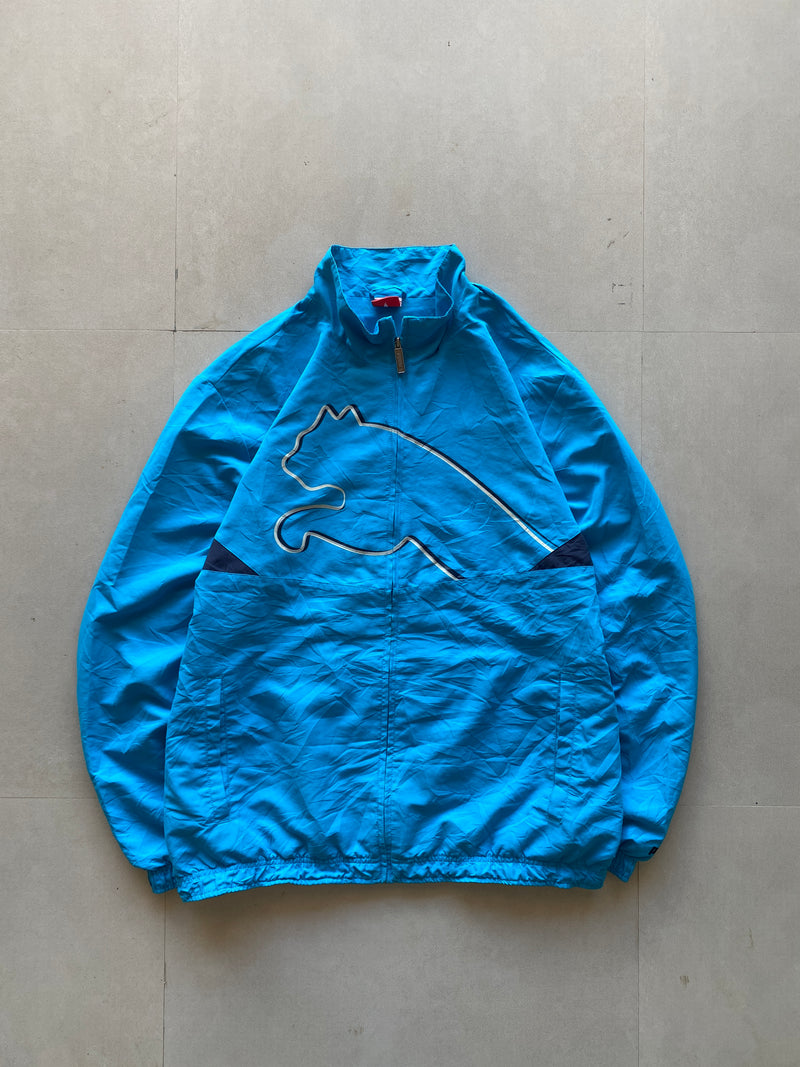 VINTAGE PUMA BIG LOGO JACKET - XL