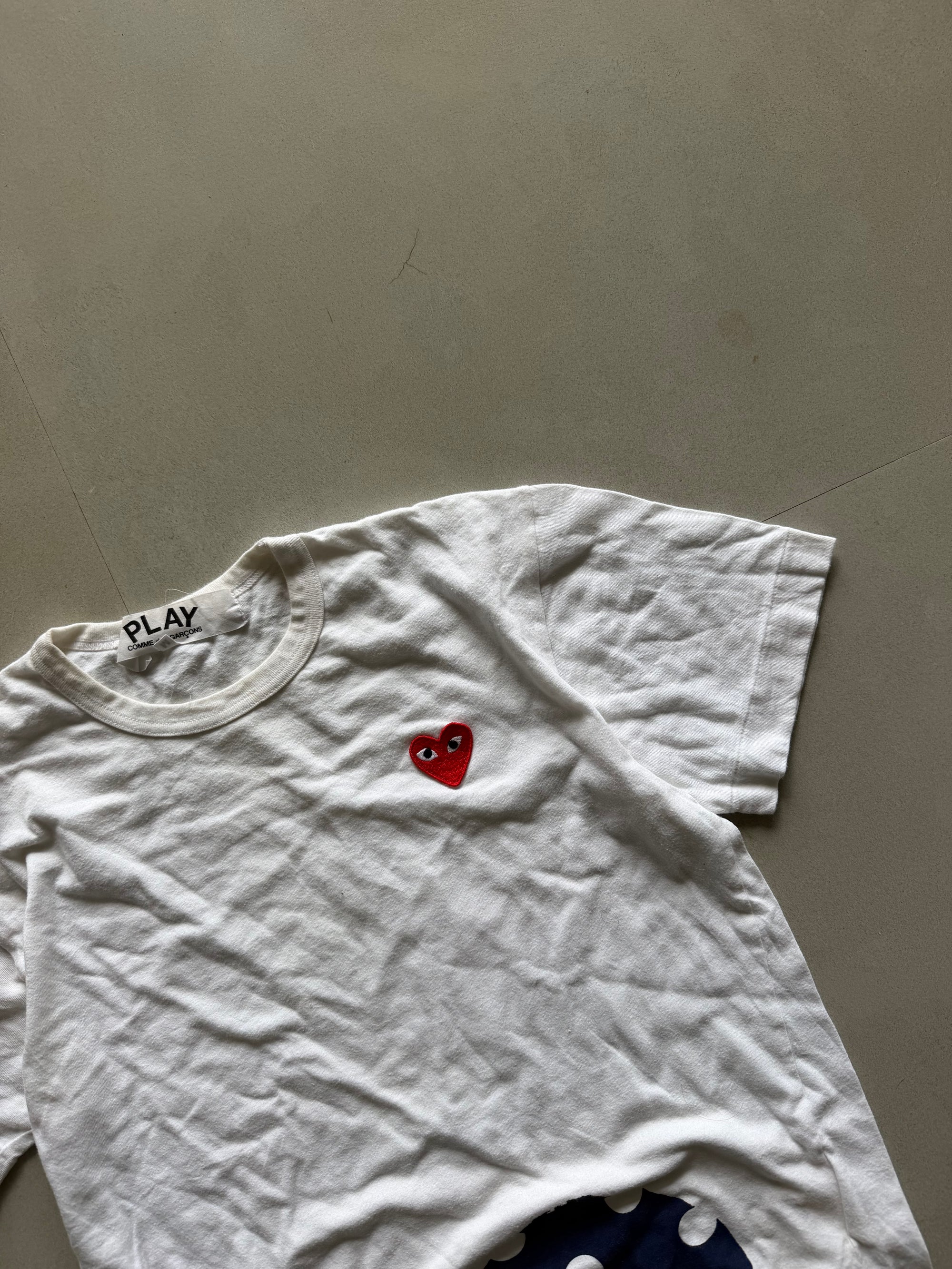 CDG LOGO TEE - XS