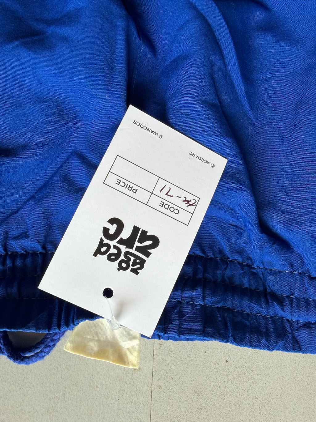 VINTAGE BAGGY TRACK PANT71 - M