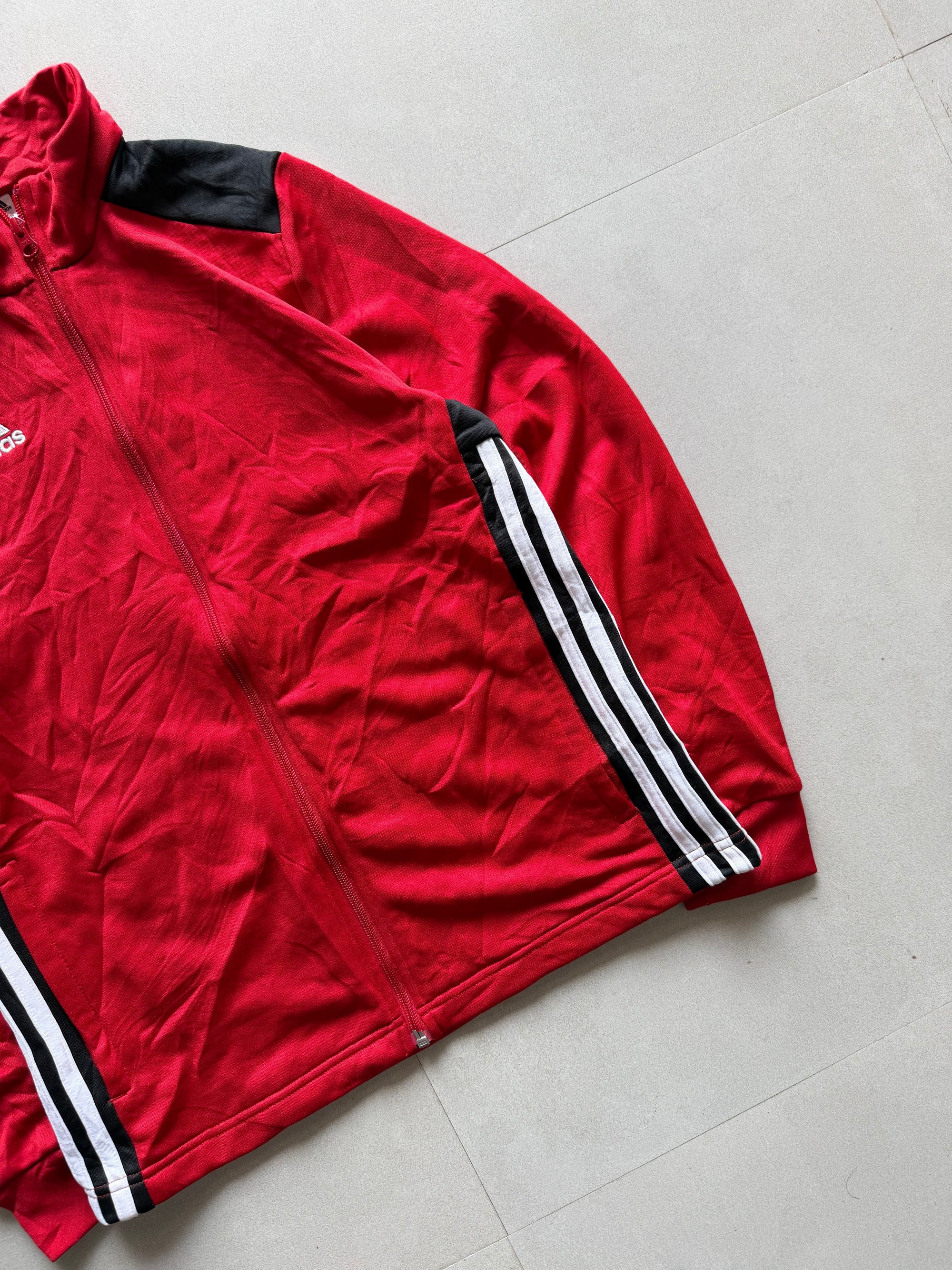 ADIDAS STRIPED JACKET - XS