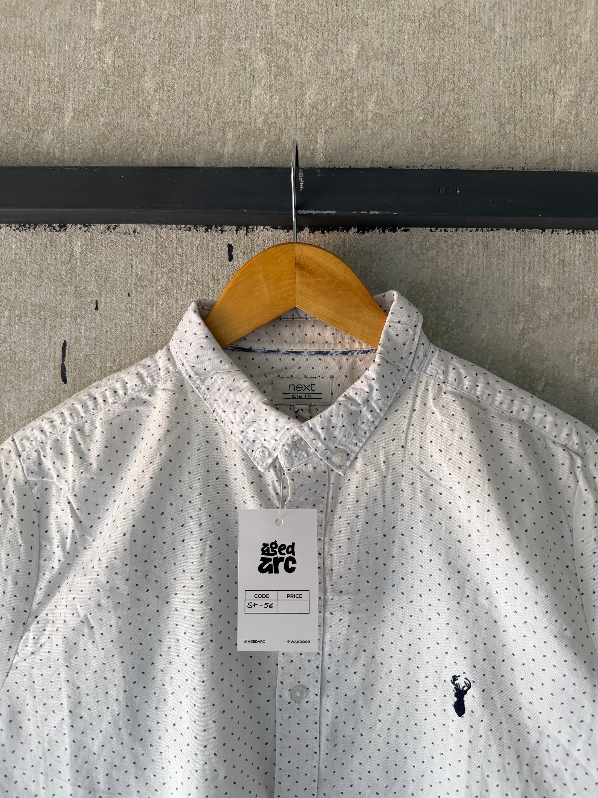 NEXT PRINTED SHIRT - XL ST56