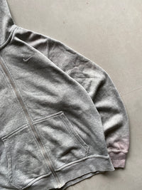 VINTAGE NIKE ZIPPER HOODIE - L