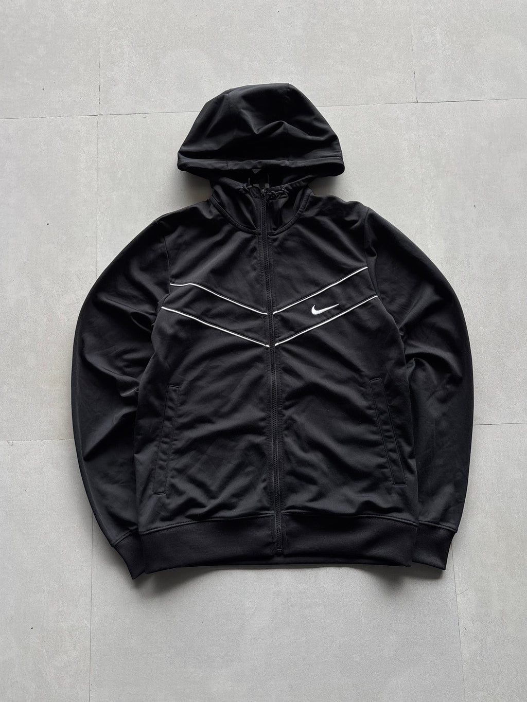VINTAGE NIKE HOODED JACKET - S
