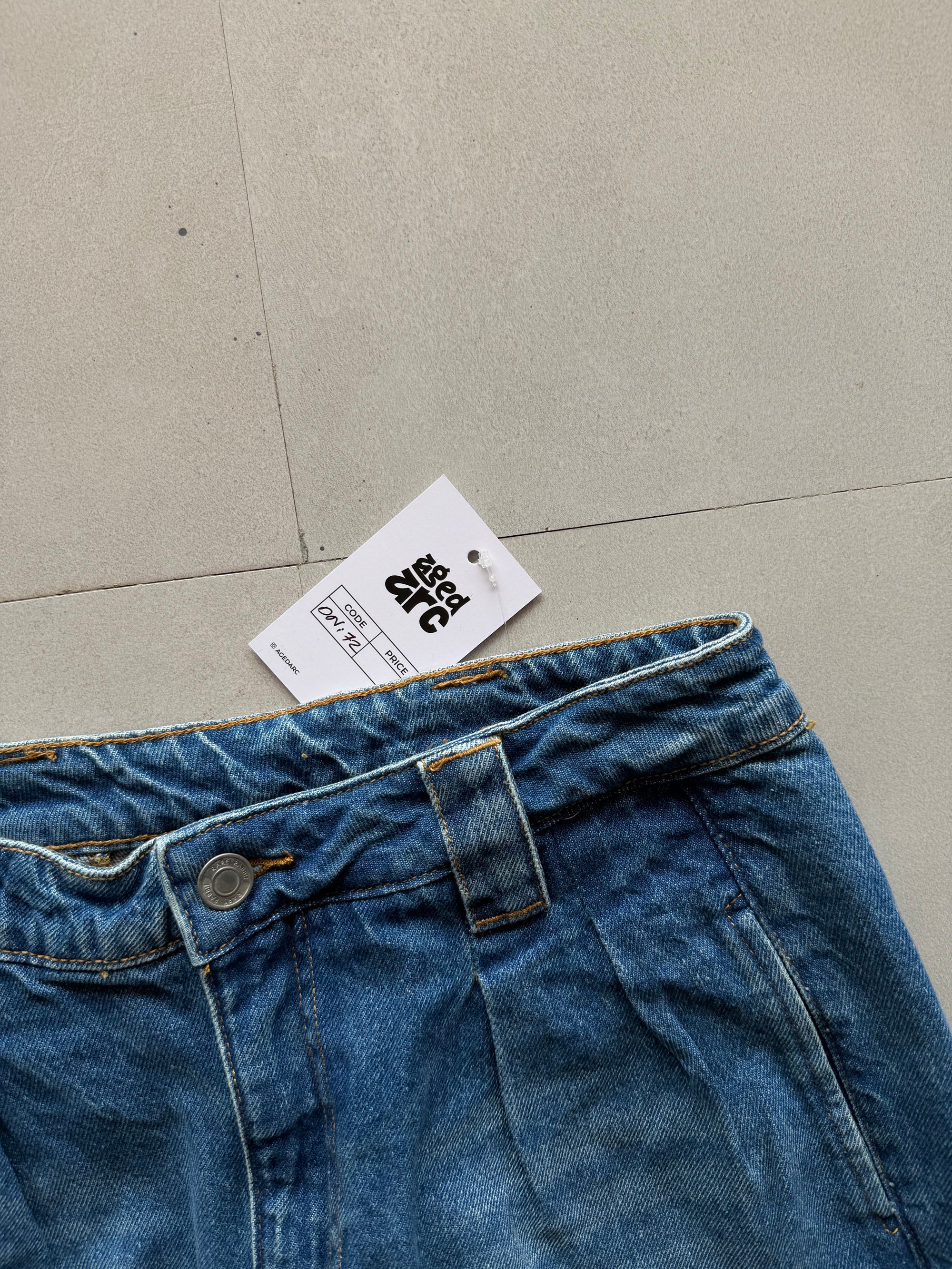 DN72 WIDELEG DENIM - M