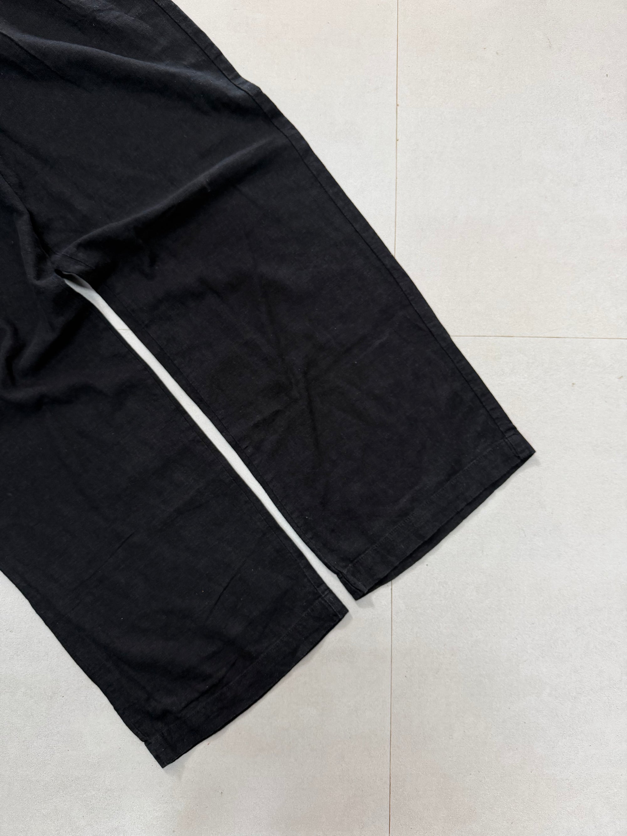 WIDE LEG LINEN PANT LNP49 - XL