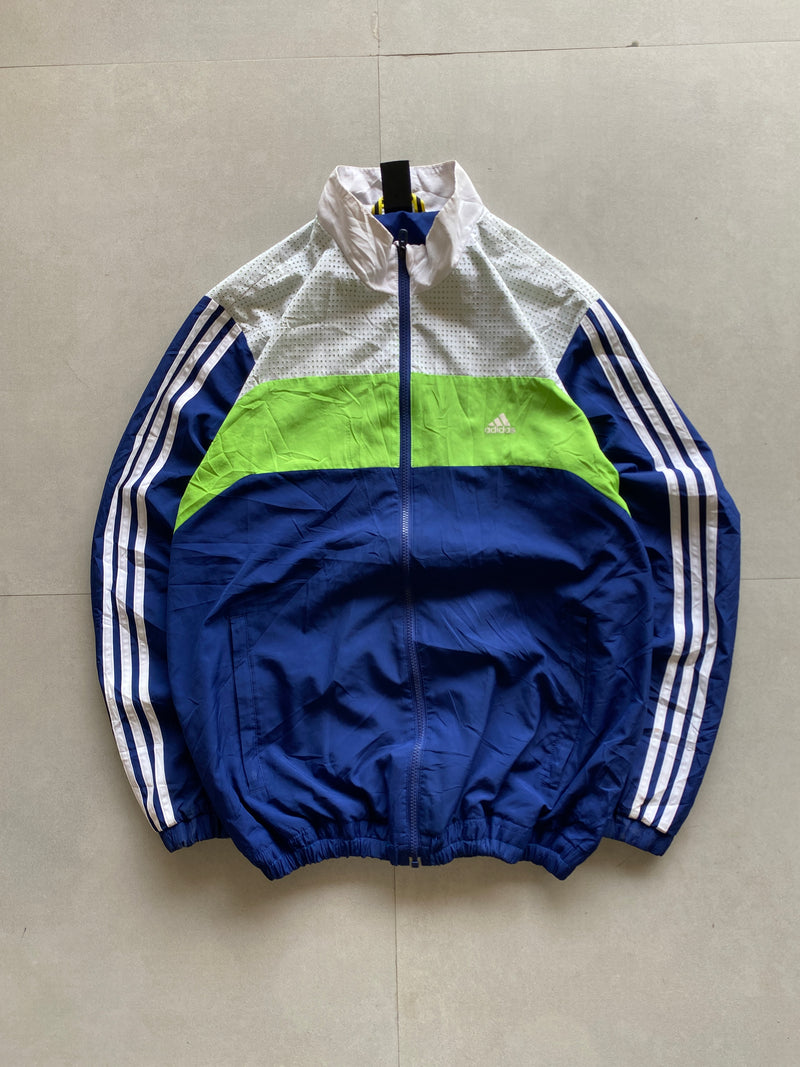 ADIDAS STRIPED JACKET - L