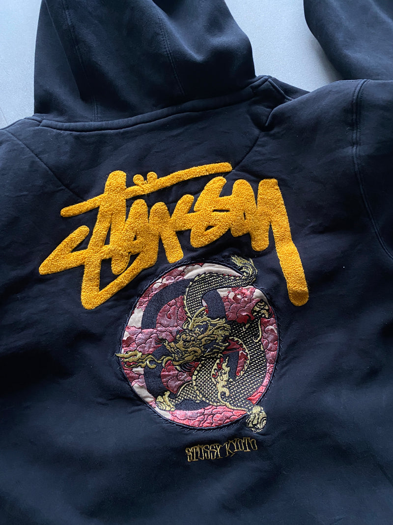 STUSSY DRAGON HOODIE (bootleg) - L