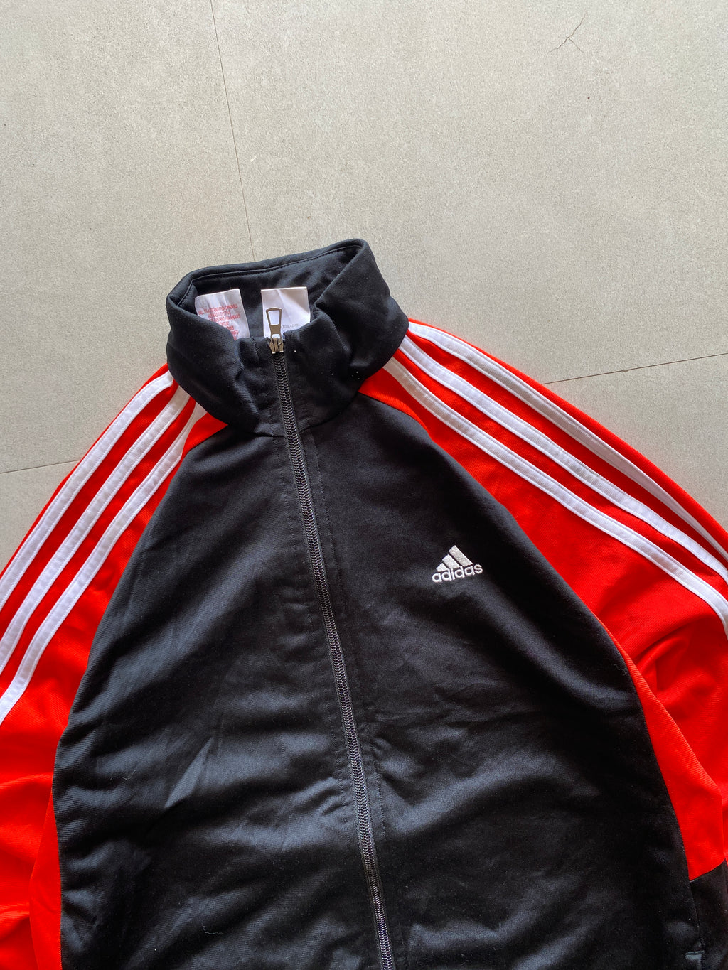 ADIDAS STRIPED JACKET - S