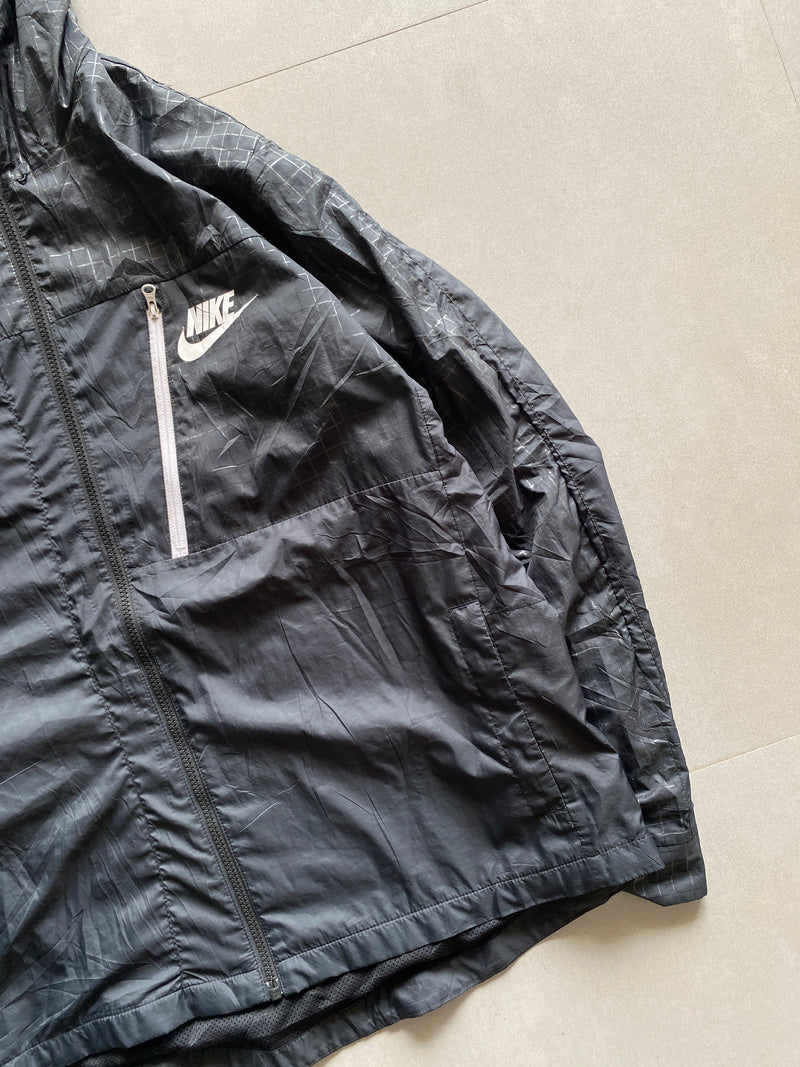 NIKE HOODED JACKET - L