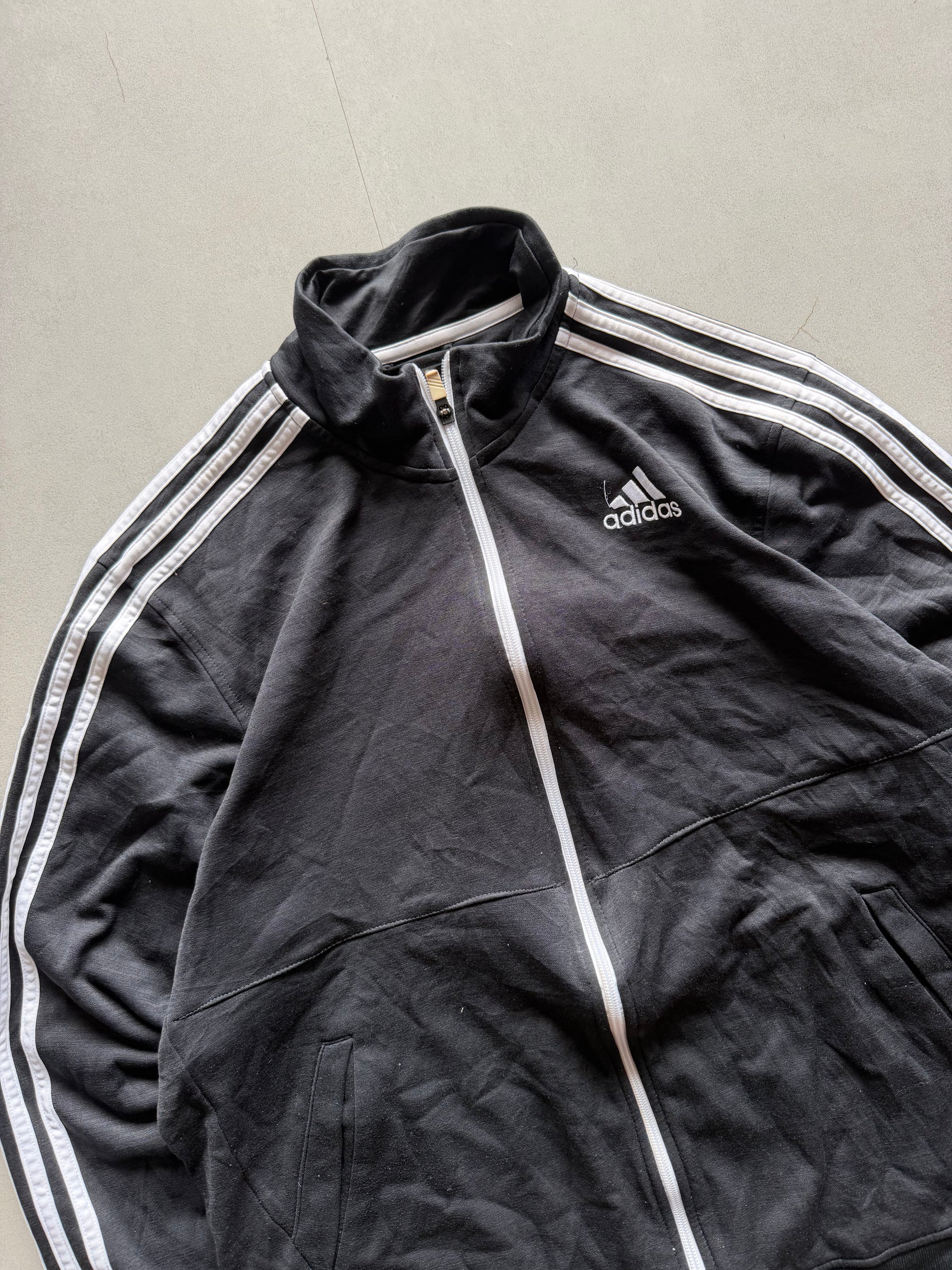 ADIDAS STRIPED JACKET - L