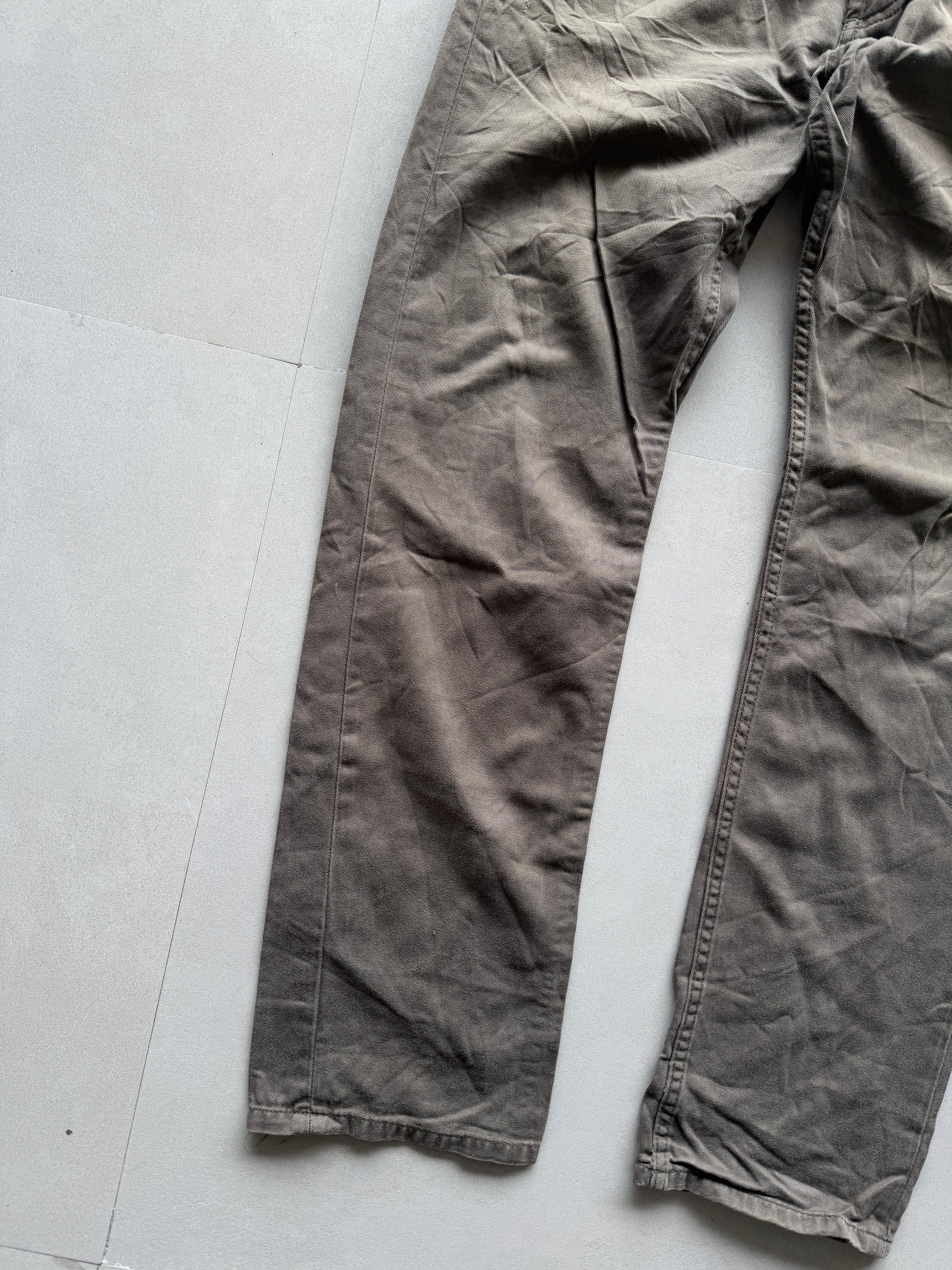CARHARTT GREEN CARGO PANT - S