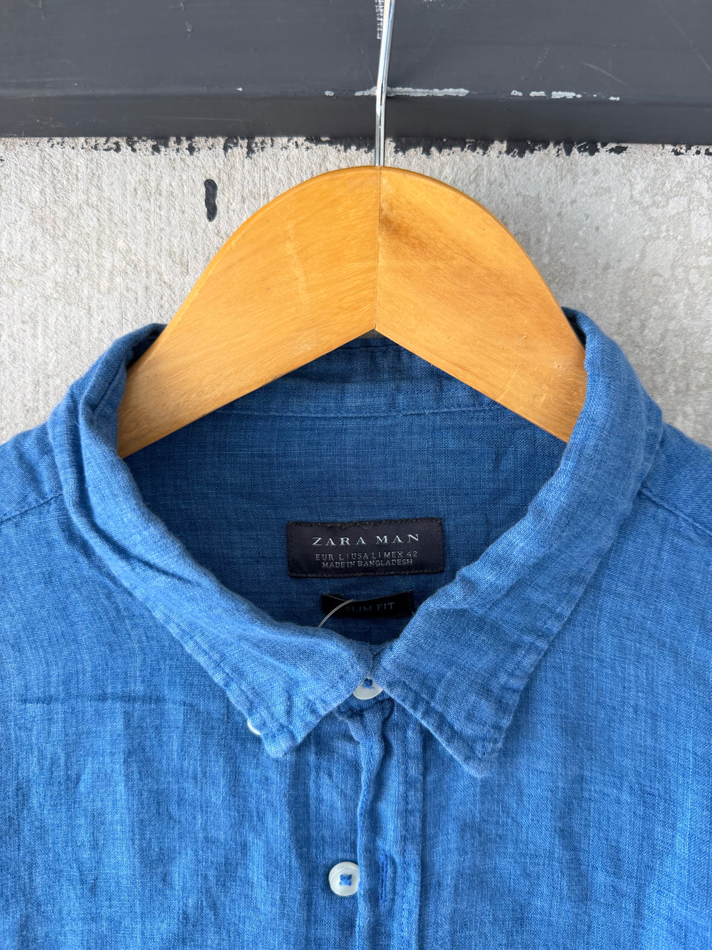 ZARA LINEN SHIRT SLN110 - M