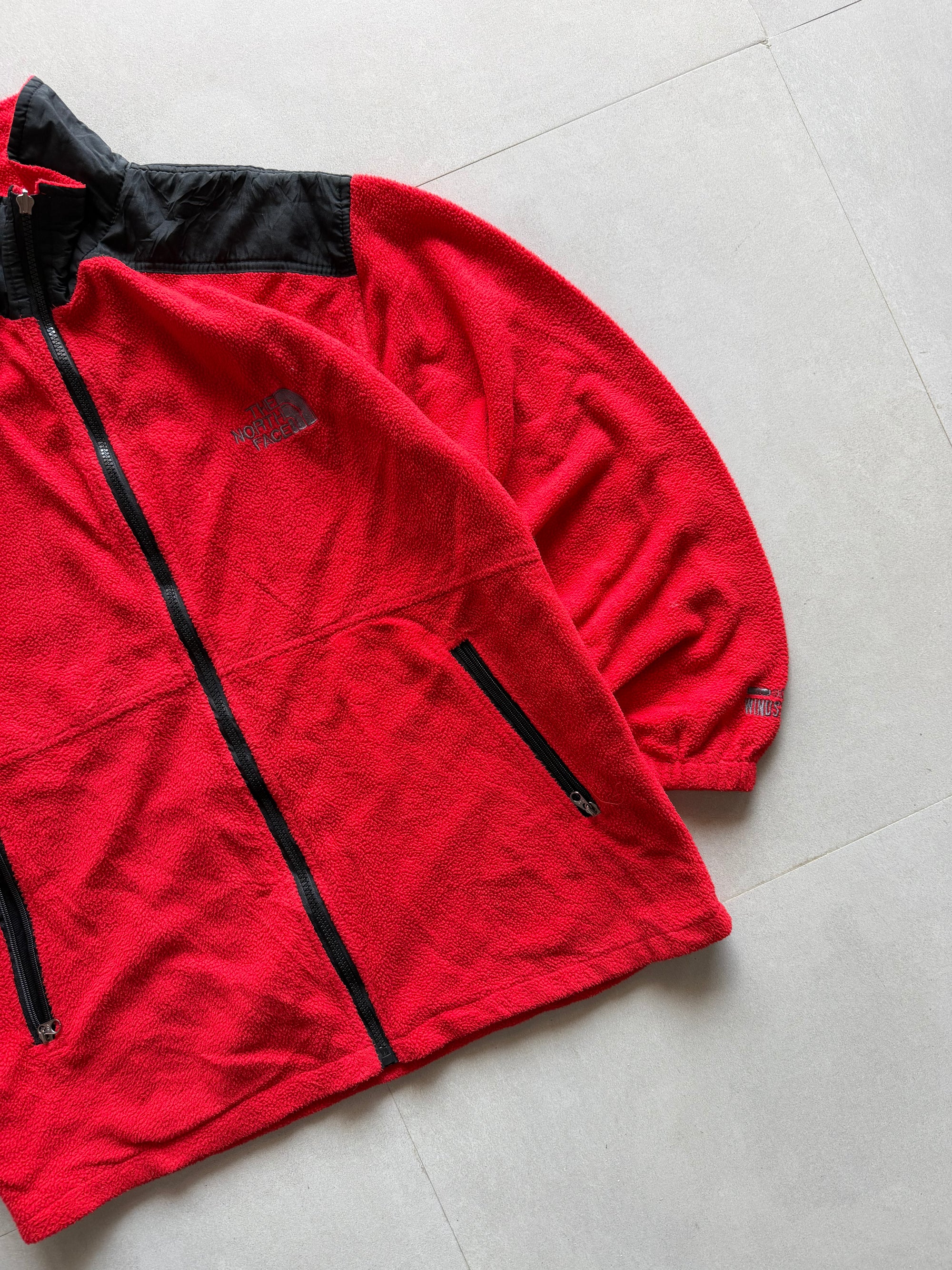 THE NORTH FACE FLEECE JACKET - L