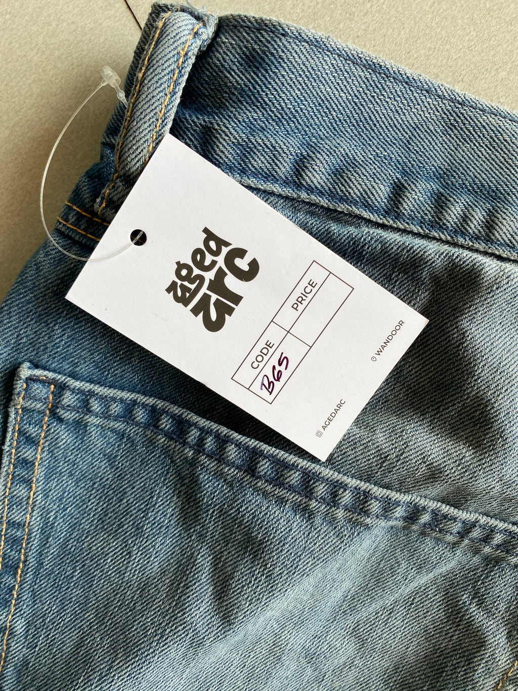B65 BAGGY DENIM - L