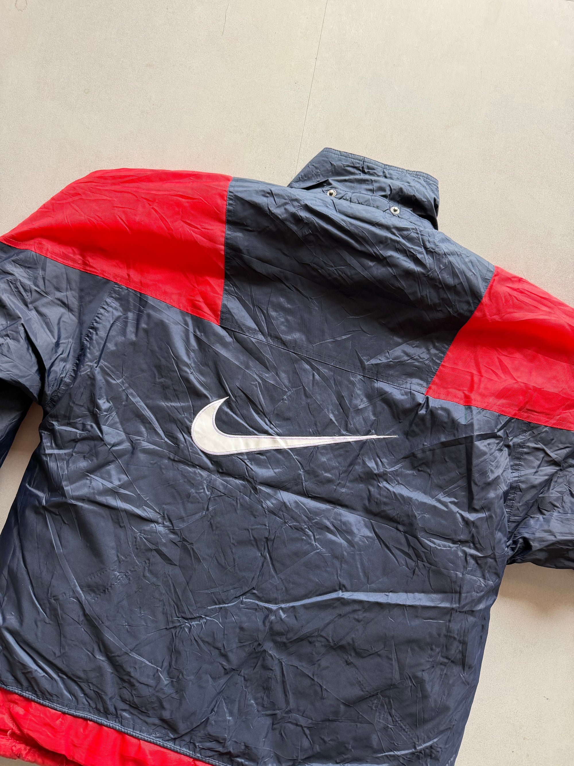 90S NIKE REVERSIBLE BIG LOGO JACKET - XL