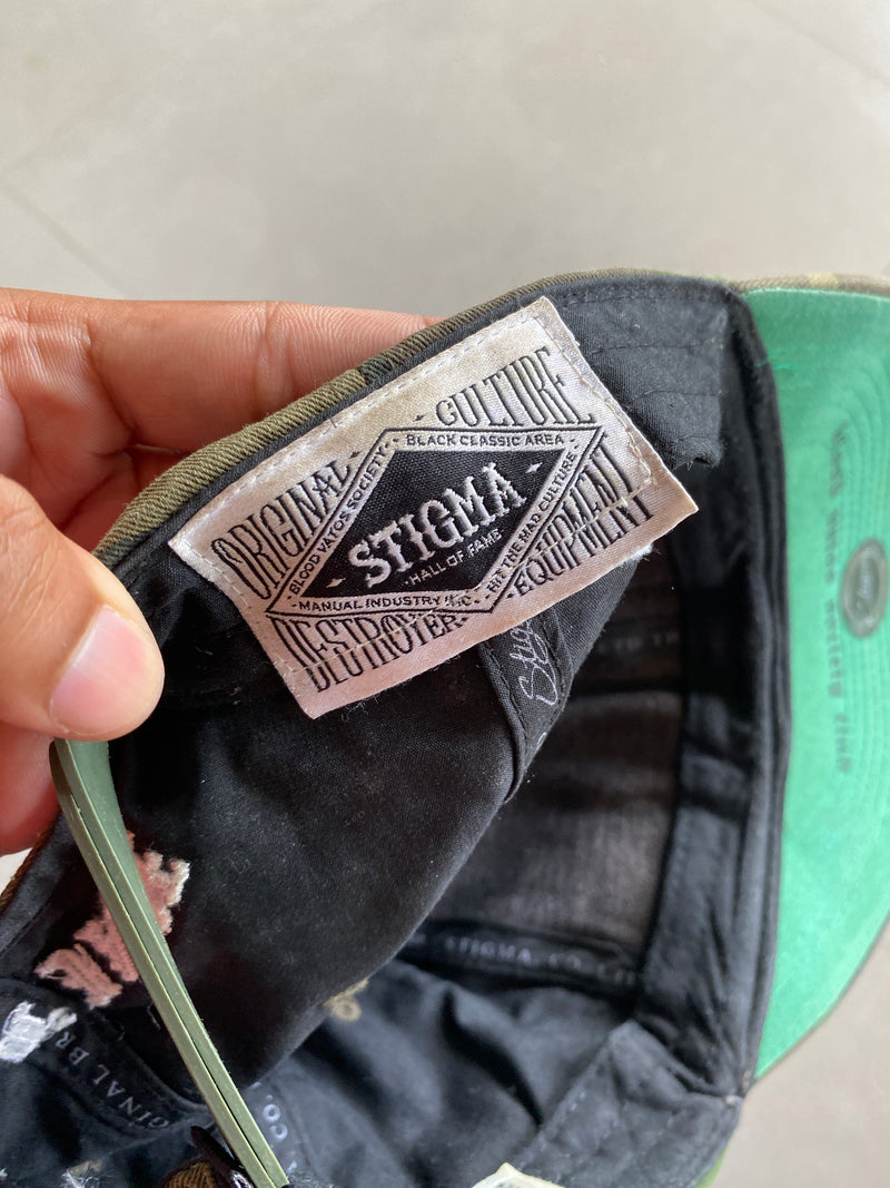 VINTAGE MILITARY CAMOU CAP